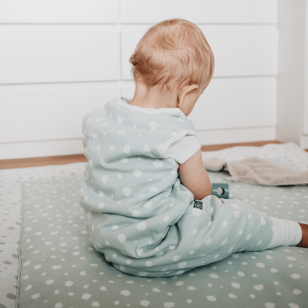 Sacco nanna con piedi 2.5 TOG | Pois Menta