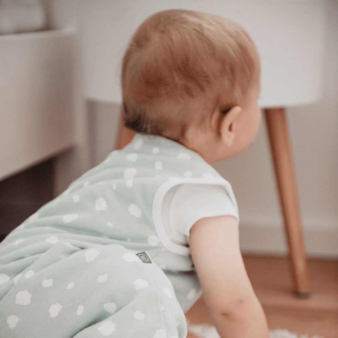 Sacco nanna con piedi 2.5 TOG | Pois Menta