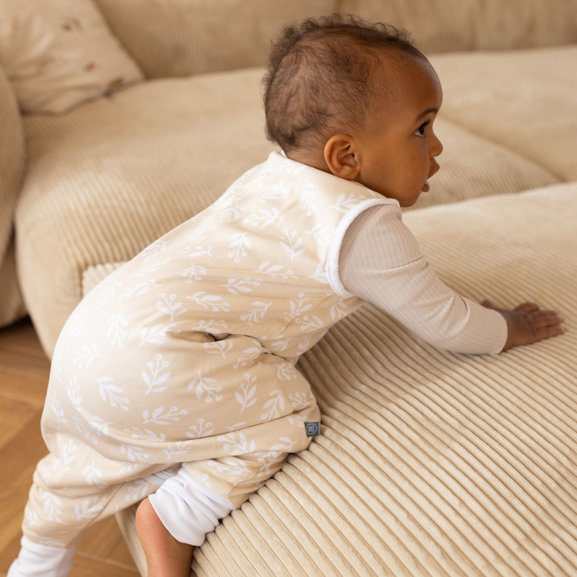 Sacco nanna con piedi 1.0 TOG | Floreale Sabbia