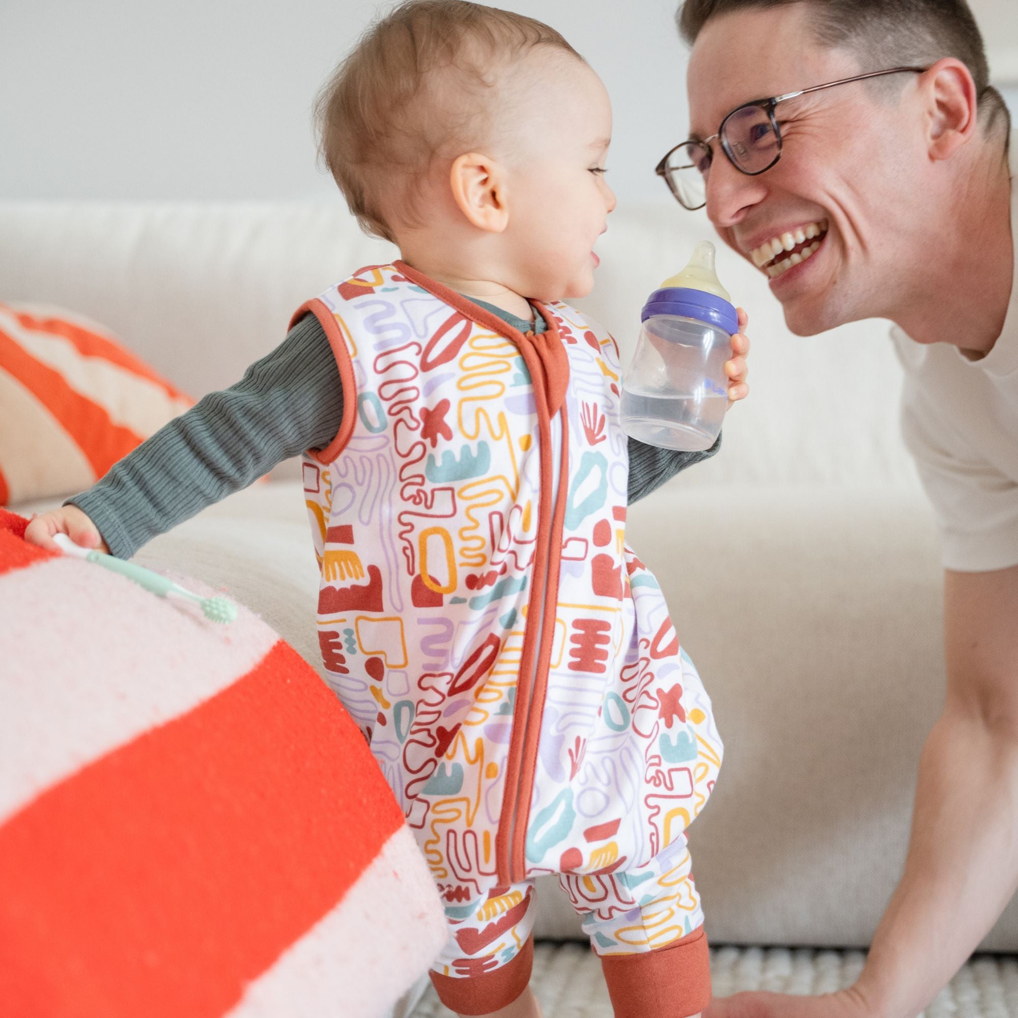 Sacco nanna con piedi 1.0 TOG | Forme Colorate