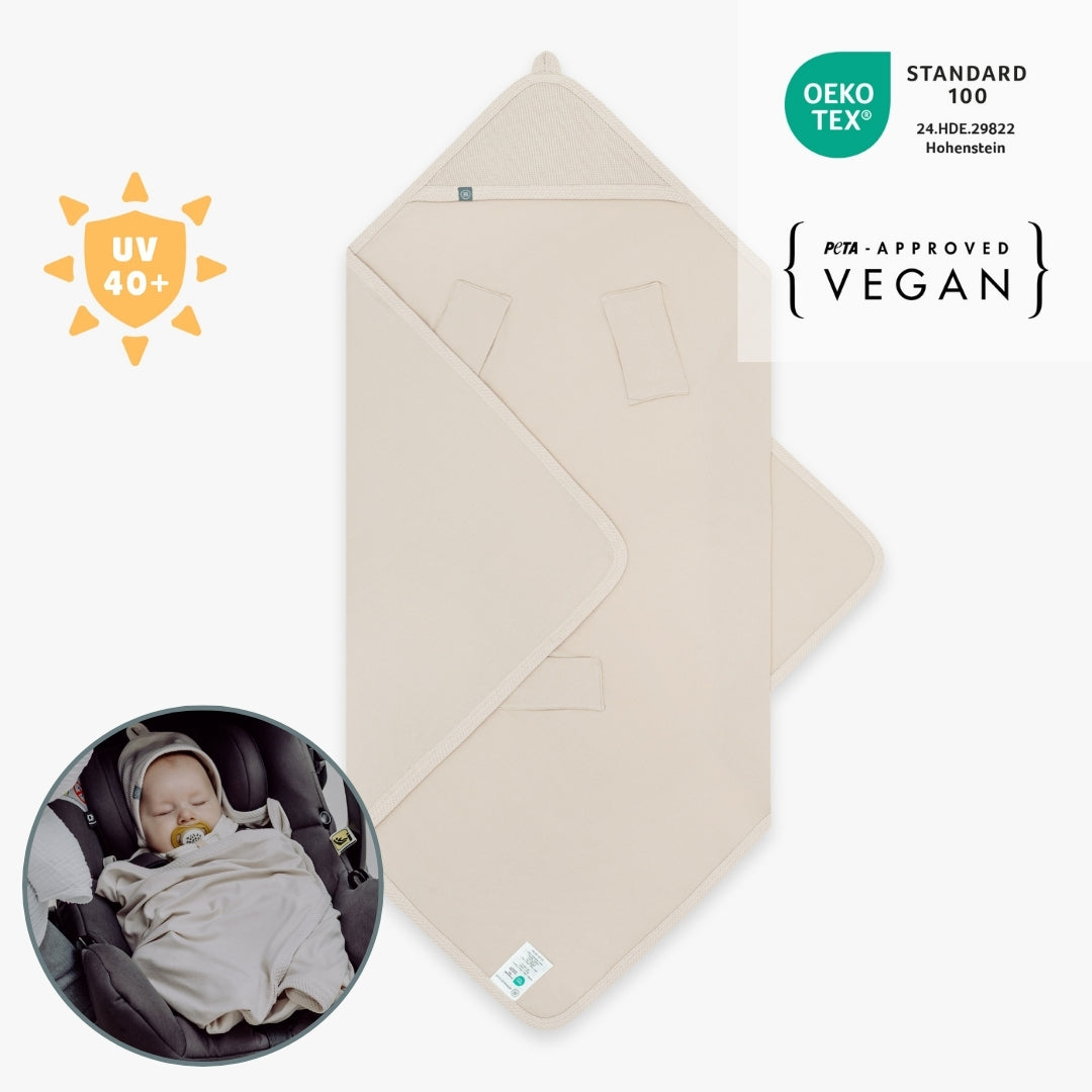 Coperta avvolgente con protezione UV | Essential Beige