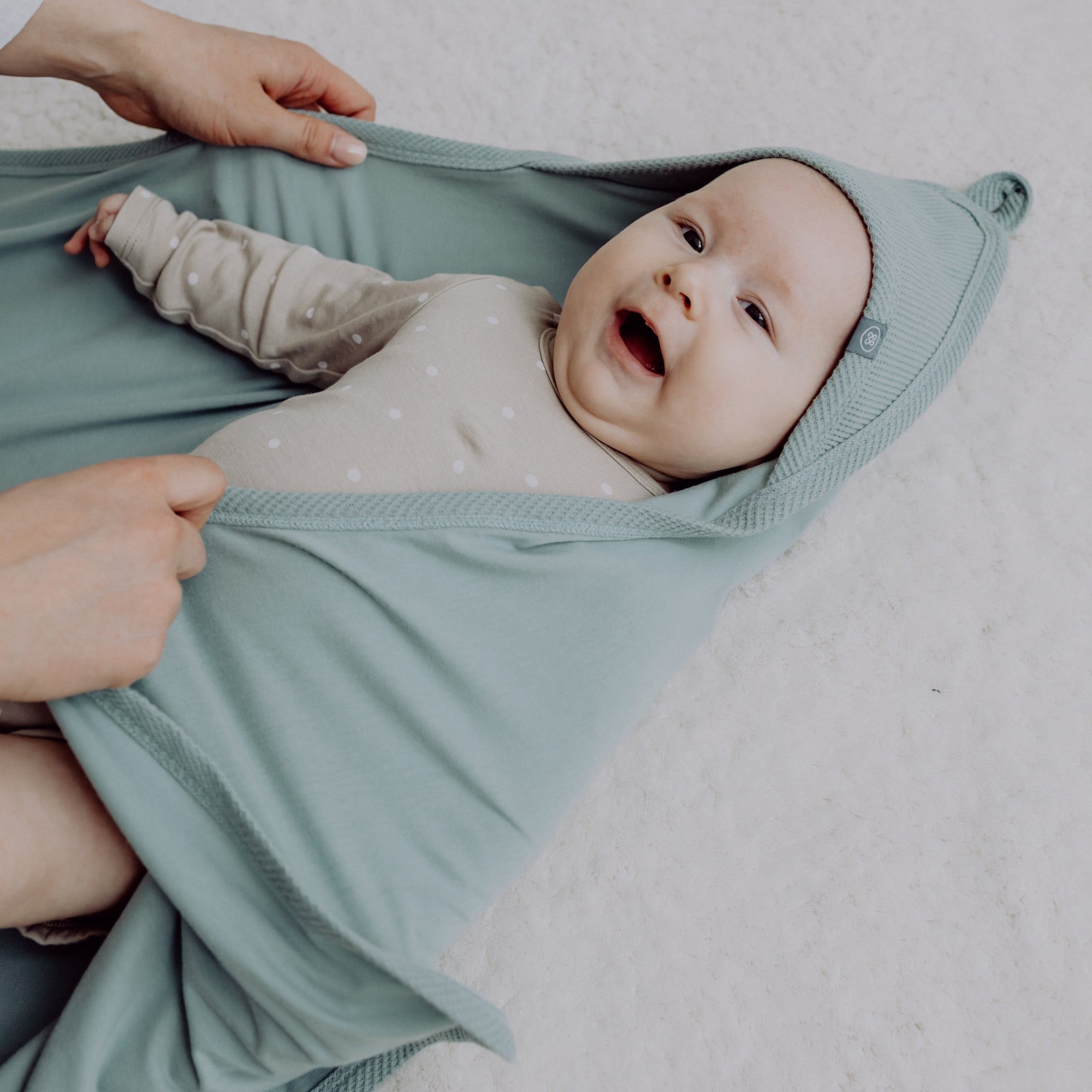 Coperta avvolgente con protezione UV | Essential Menta