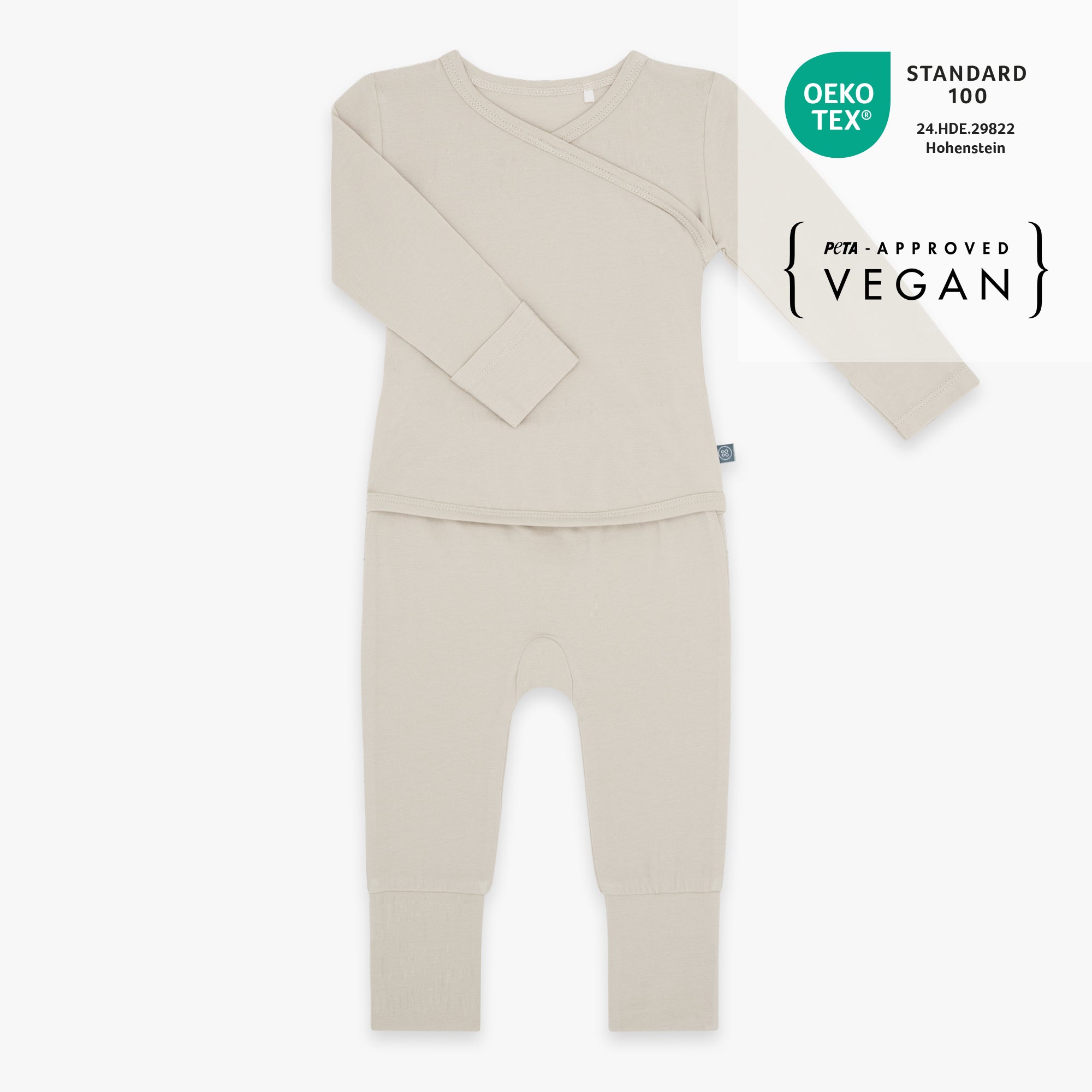 Tutina Easy-on a Maniche Lunghe | Essential Beige