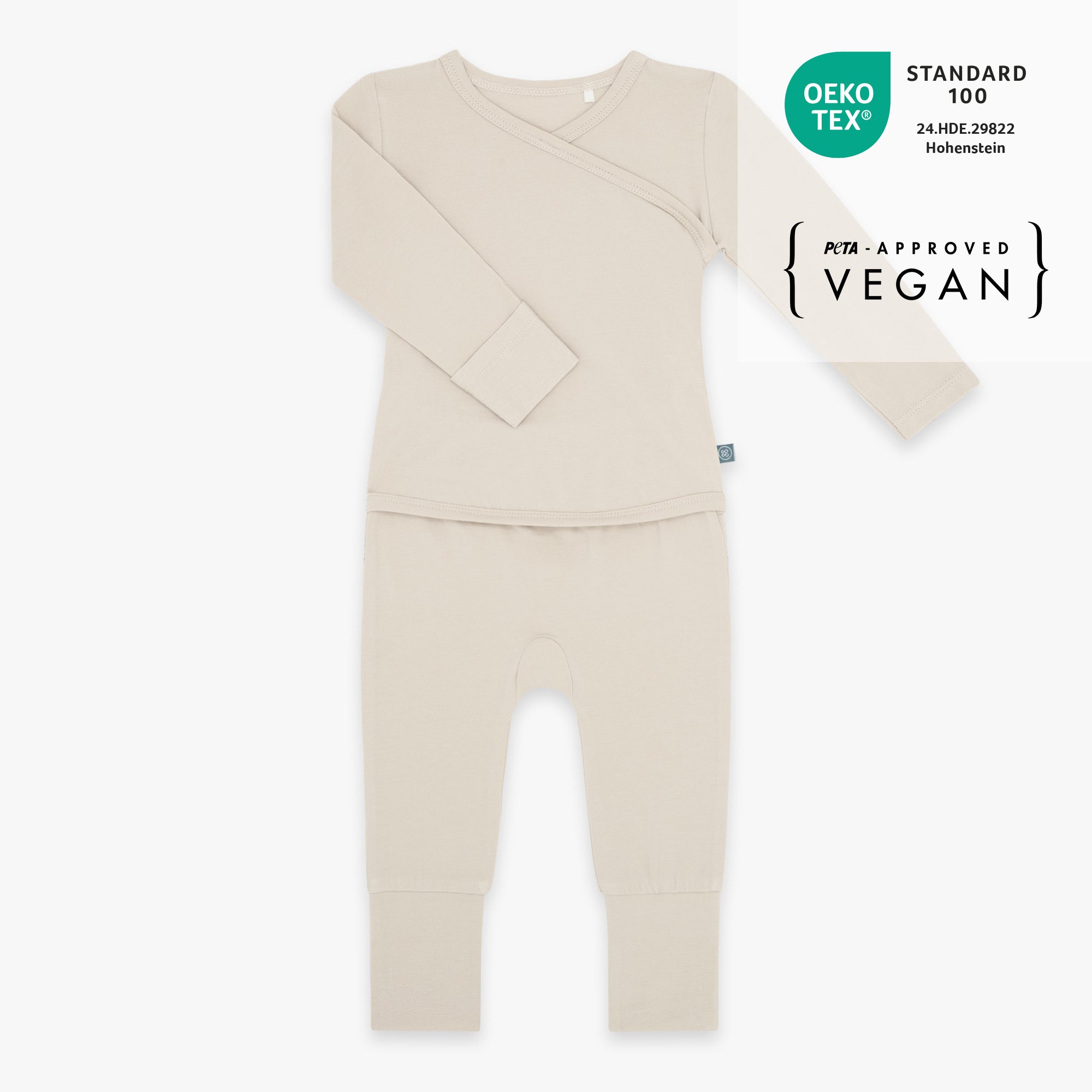 Tutina Easy-on a Maniche Lunghe | Essential Beige