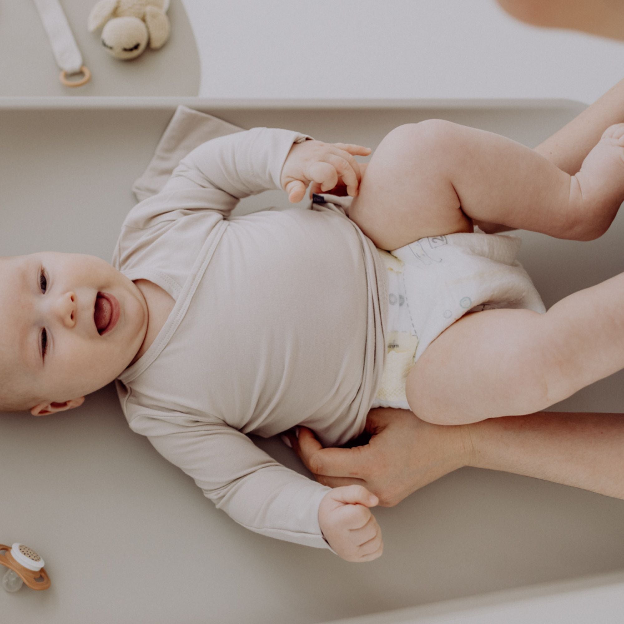 Tutina Easy-on a Maniche Lunghe | Essential Beige