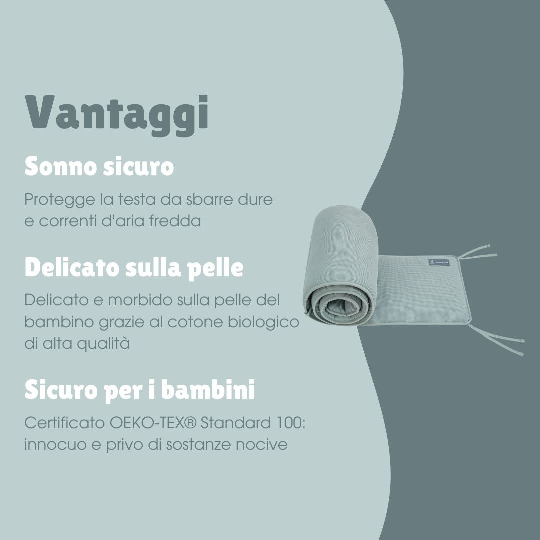 Paracolpi per lettino | Essential Menta