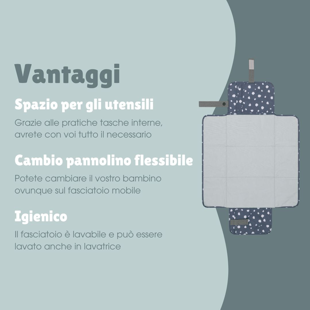 Fasciatoio | Pois Blu