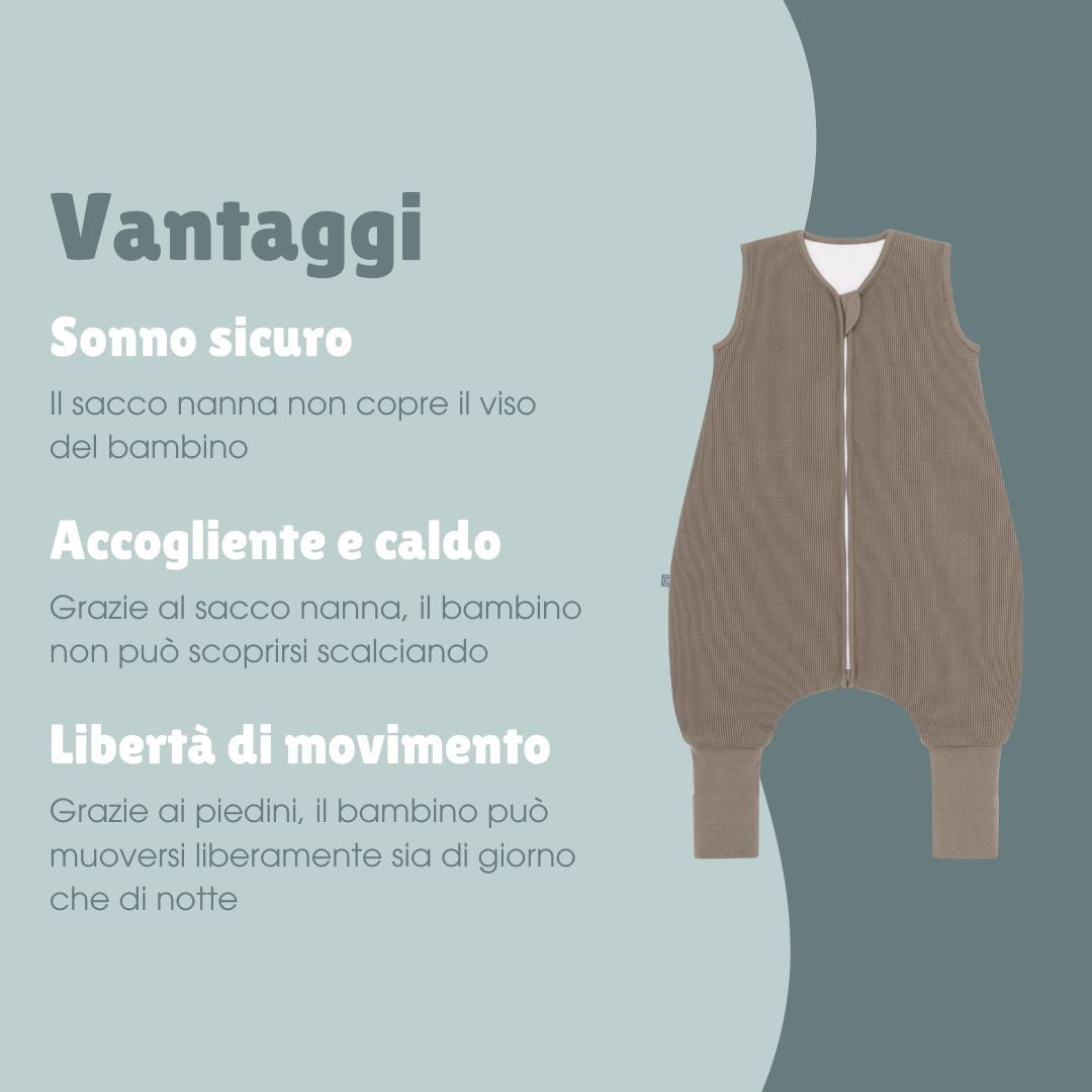 Sacco nanna con piede pieghevole 2.5 TOG | Essential Talpa