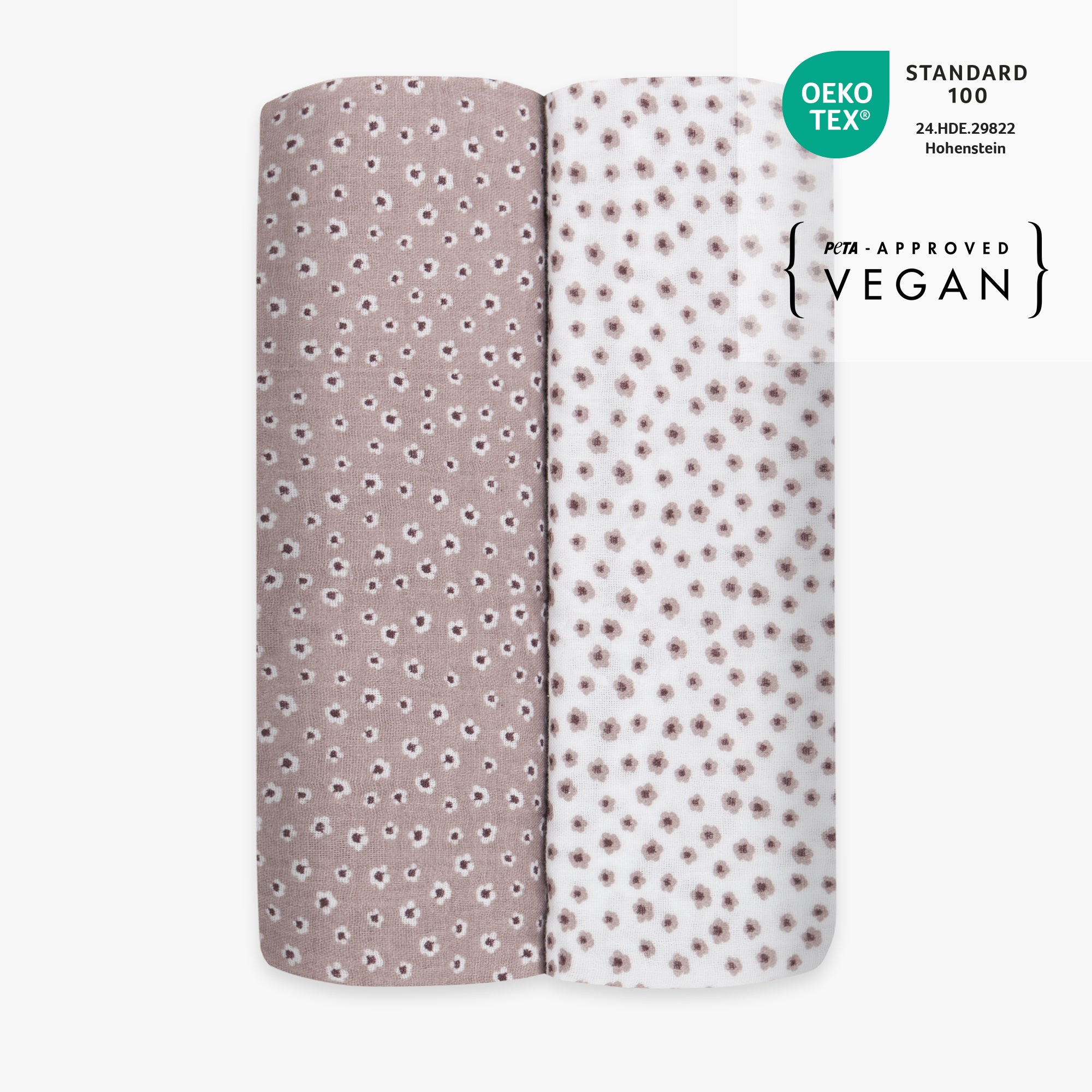 Panni anti rigurgito 2 pezzi | Floreale Berry