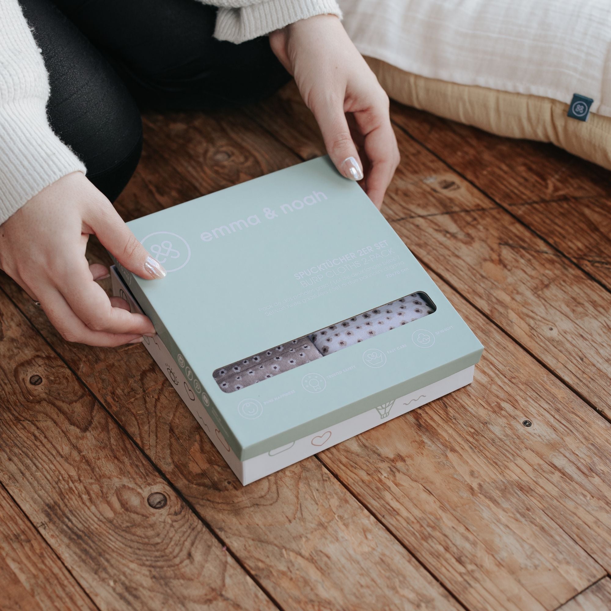 Panni anti rigurgito 2 pezzi | Floreale Berry