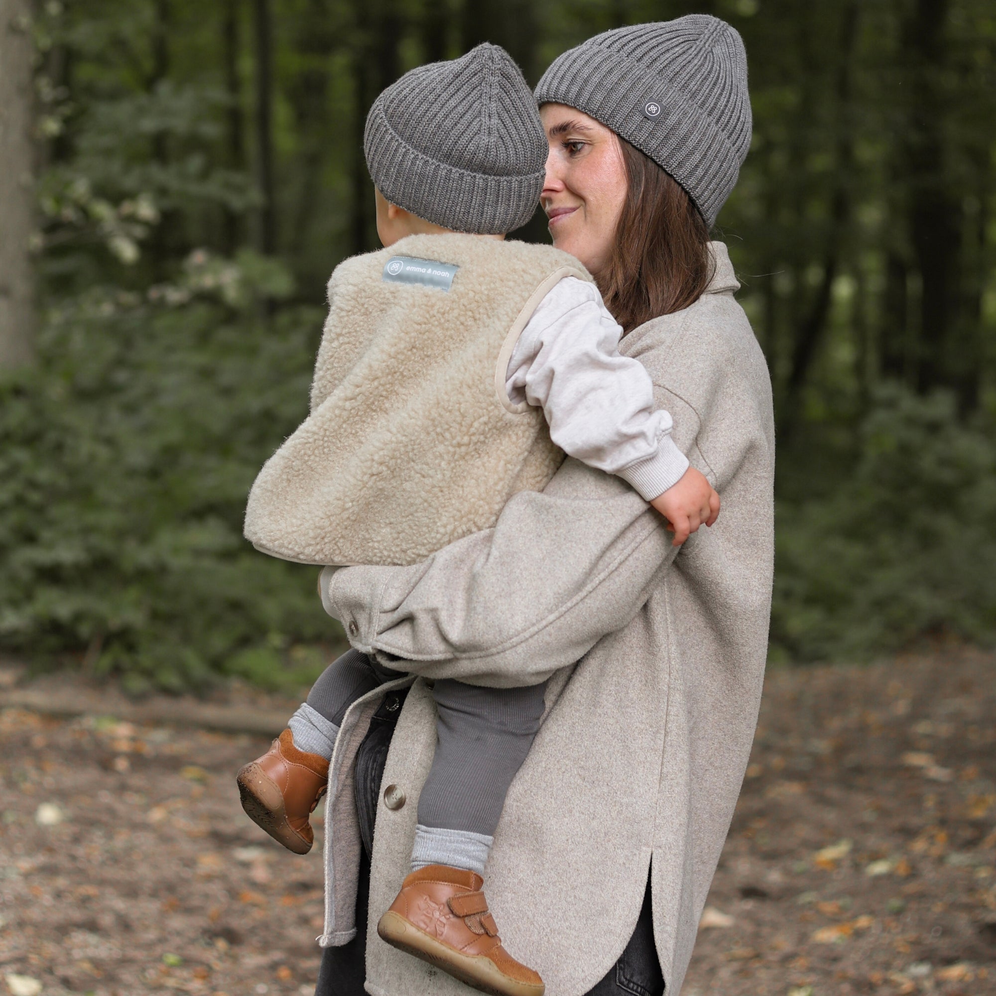 Berretto in lana merino adulti | Essential Grigio