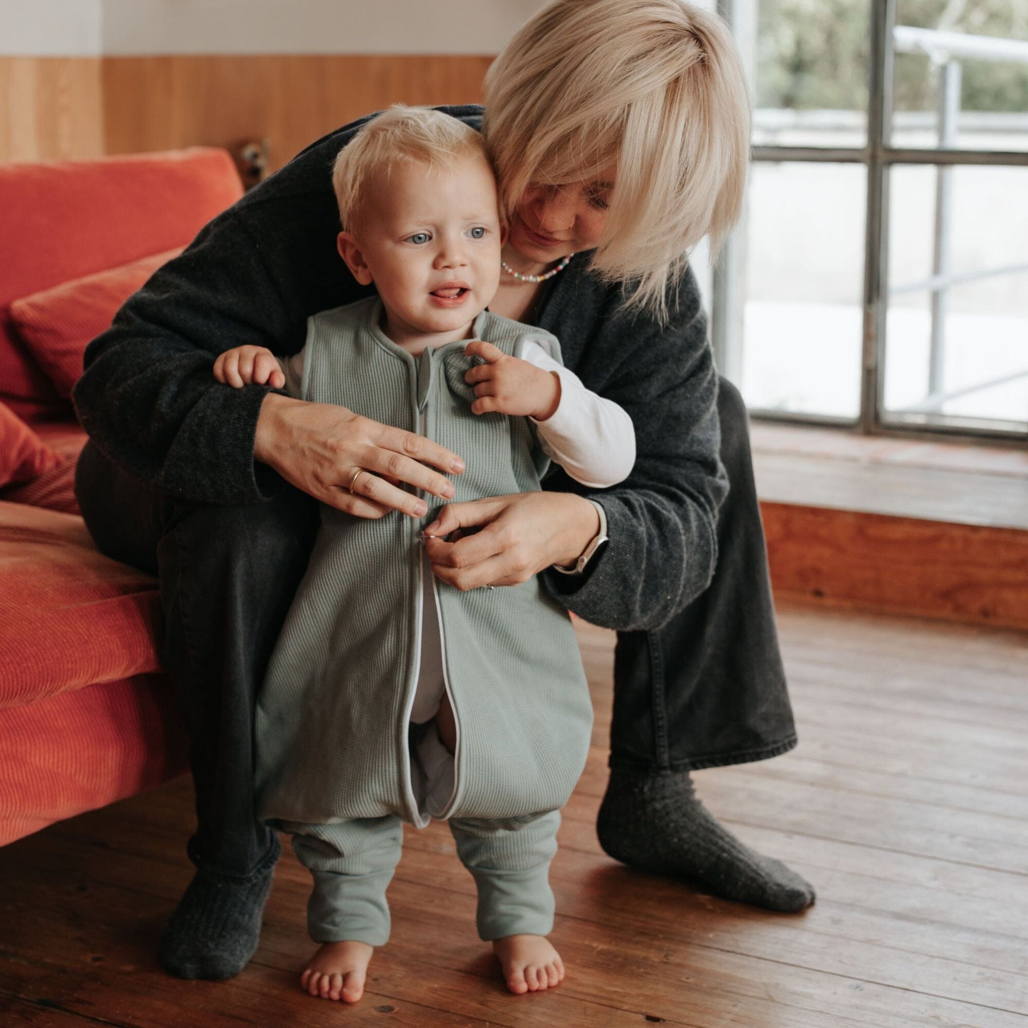 Sacco nanna con piede pieghevole 2.5 TOG | Essential Menta