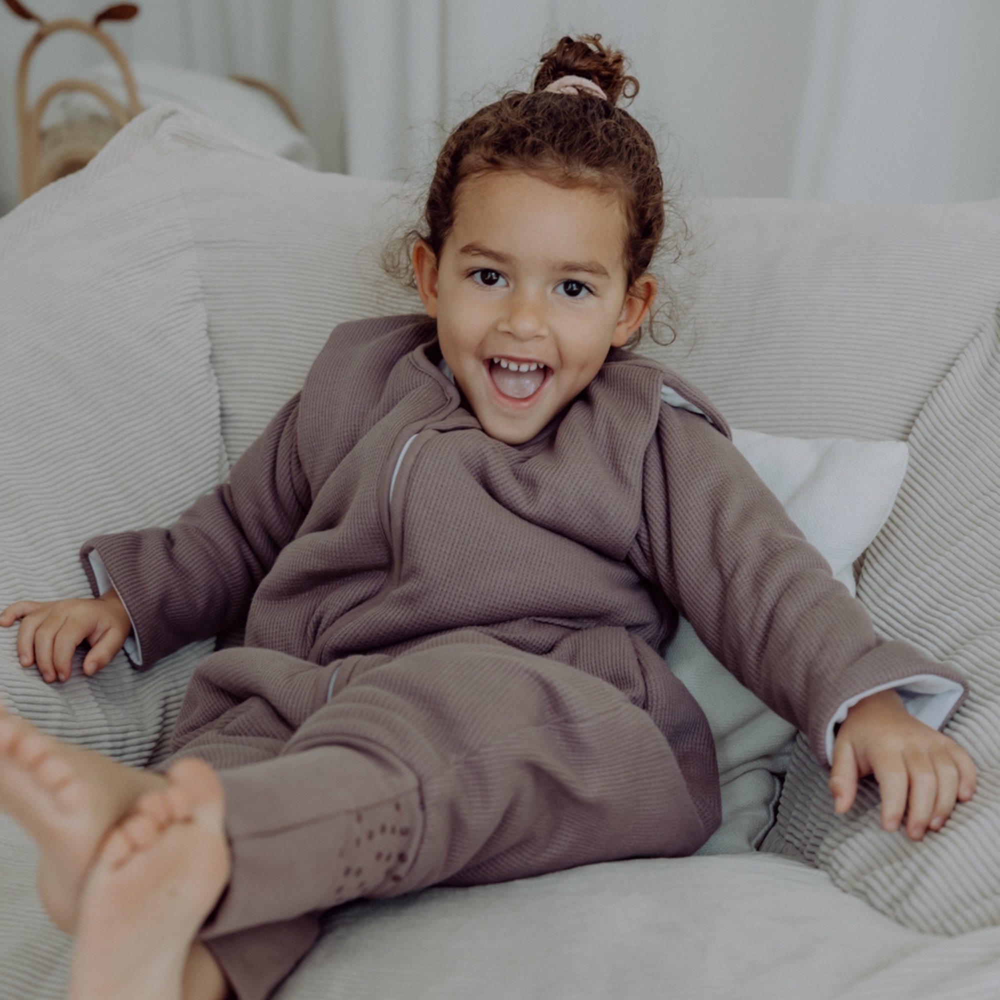 Sacco nanna con piede pieghevole e maniche 3.5 TOG | Essential Talpa