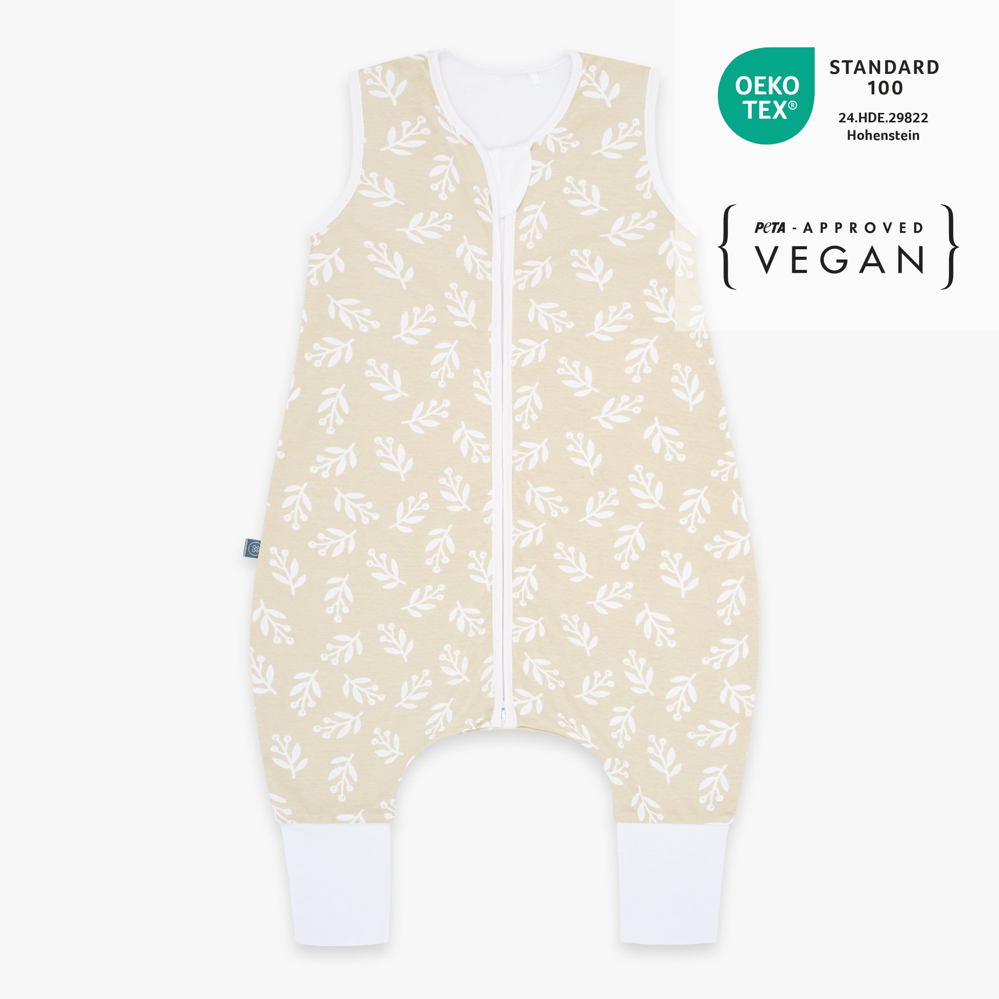 Sacco nanna con piedi 1.0 TOG | Floreale Sabbia