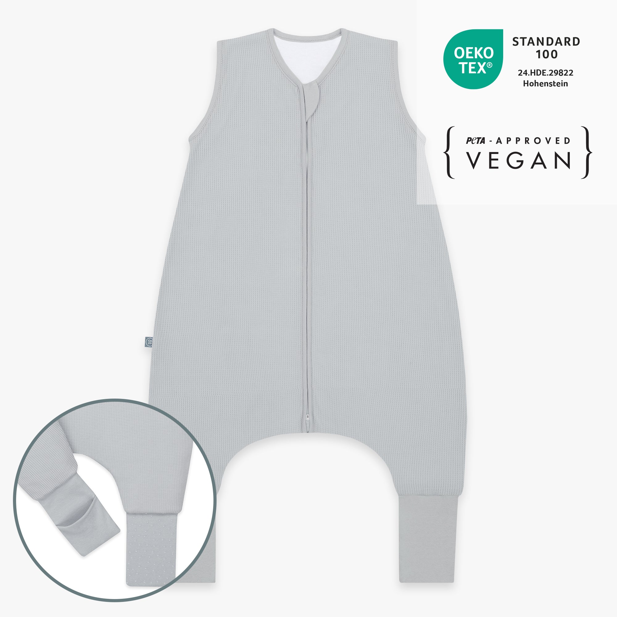 Sacco nanna con piede pieghevole 2.5 TOG | Essential Grigio
