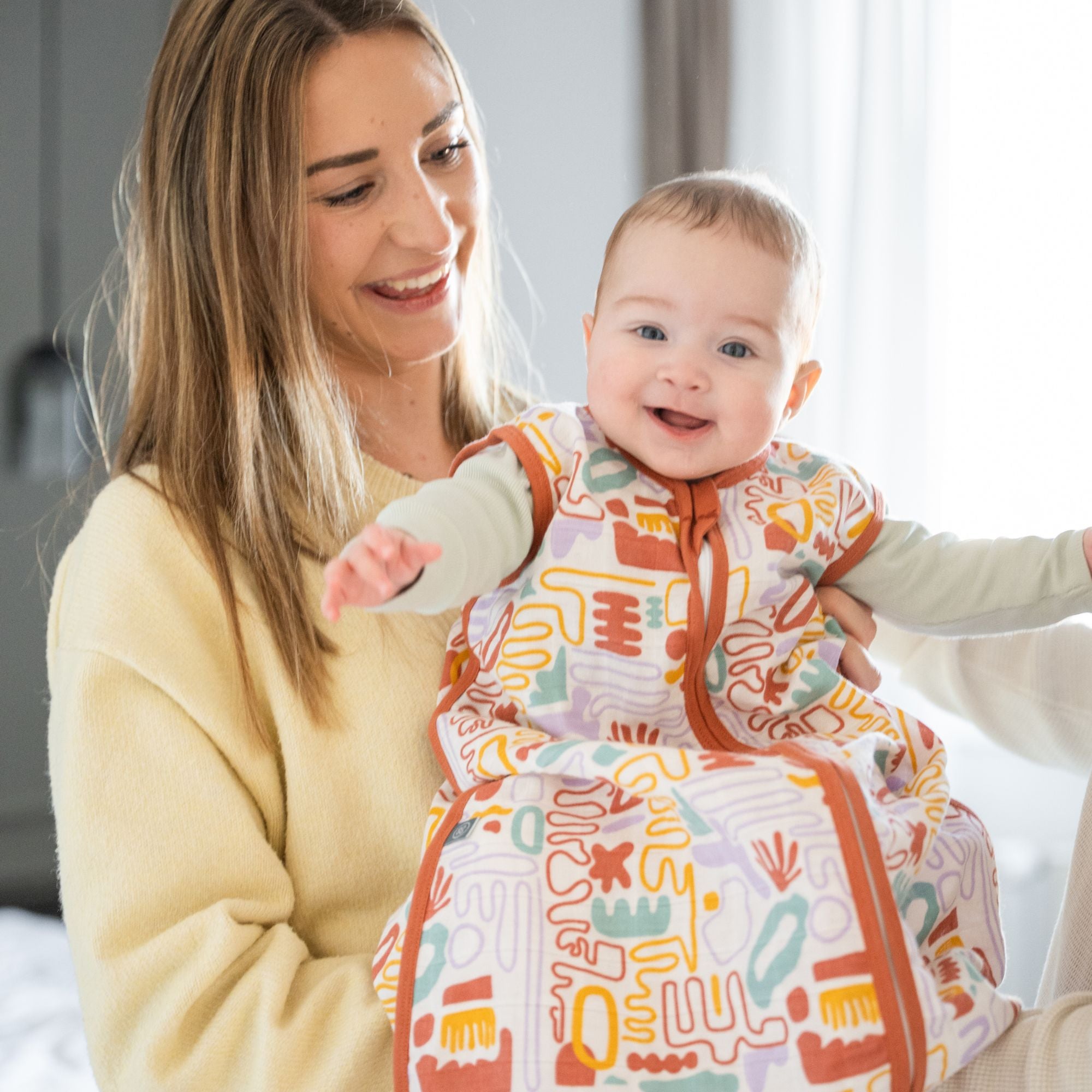 Sacco nanna in mussola 0.5 TOG | Forme Colorate