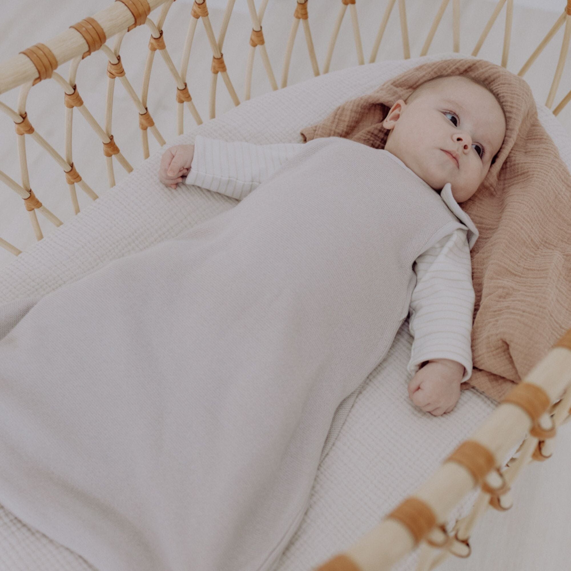 Sacco nanna in lana-seta 0.5 TOG | Essential Beige