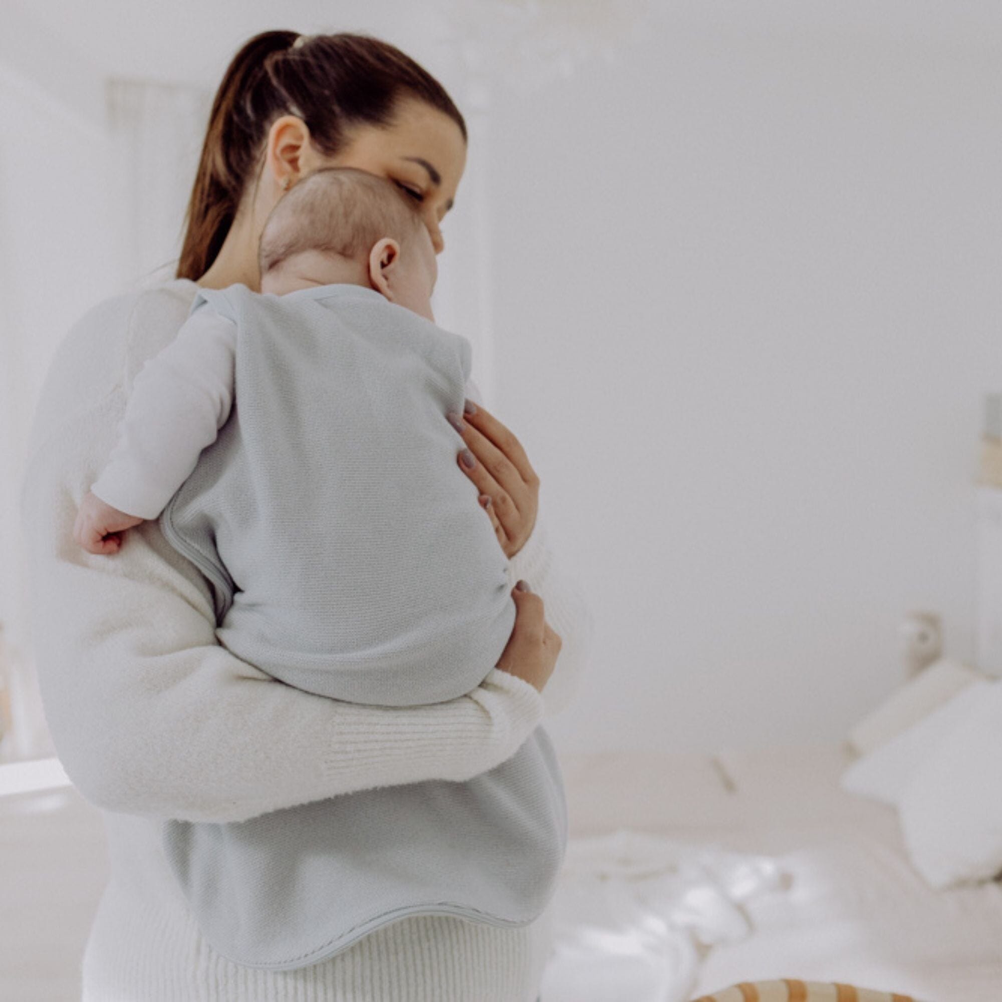 Sacco nanna in lana-seta 0.5 TOG | Essential Grigio