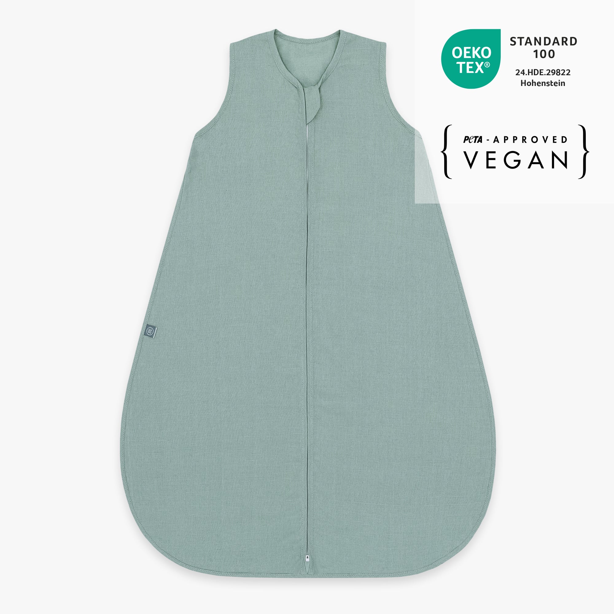 Sacco nanna in lino 0.5 TOG | Essential Menta