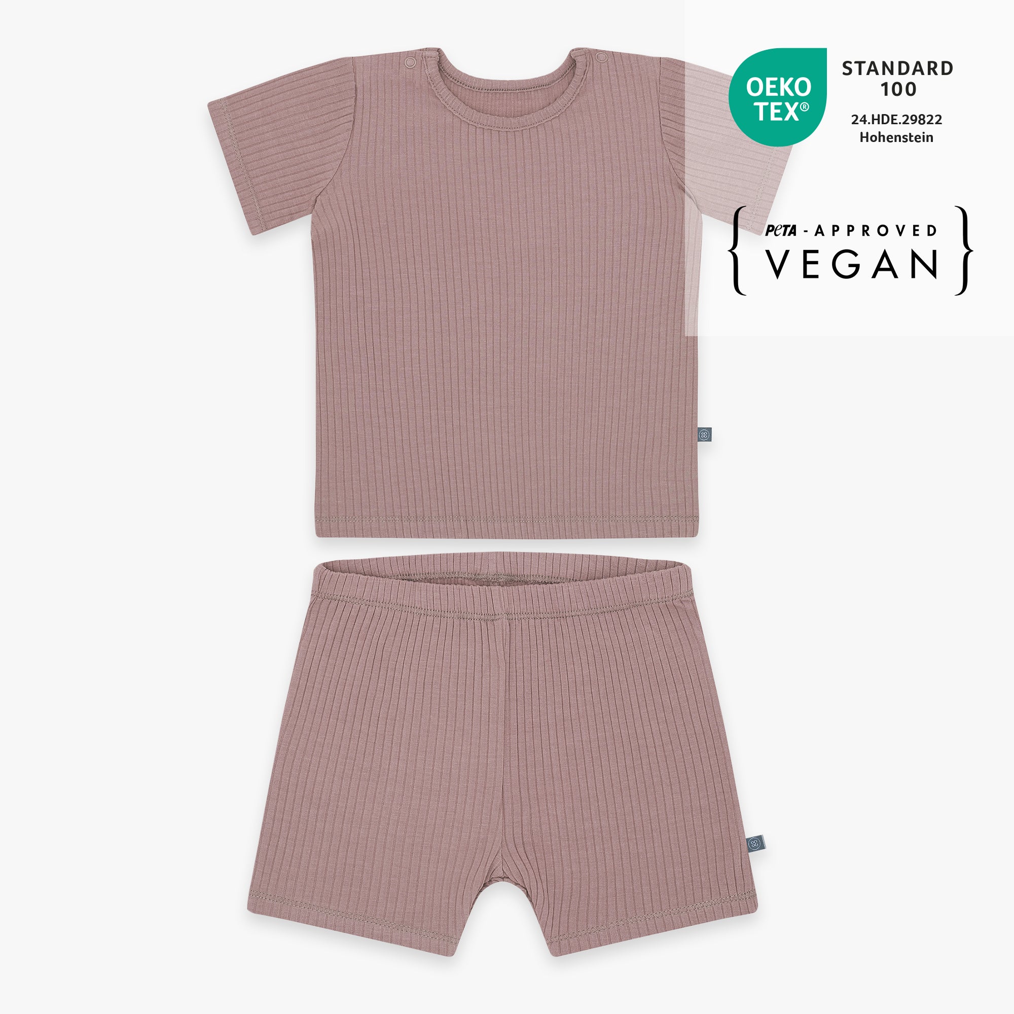 Pigiama corto 2 pezzi | Essential Berry