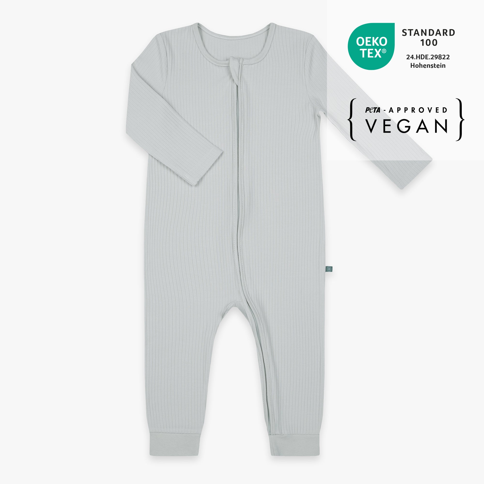 Pigiama con bordi elastici | Essential Grigio