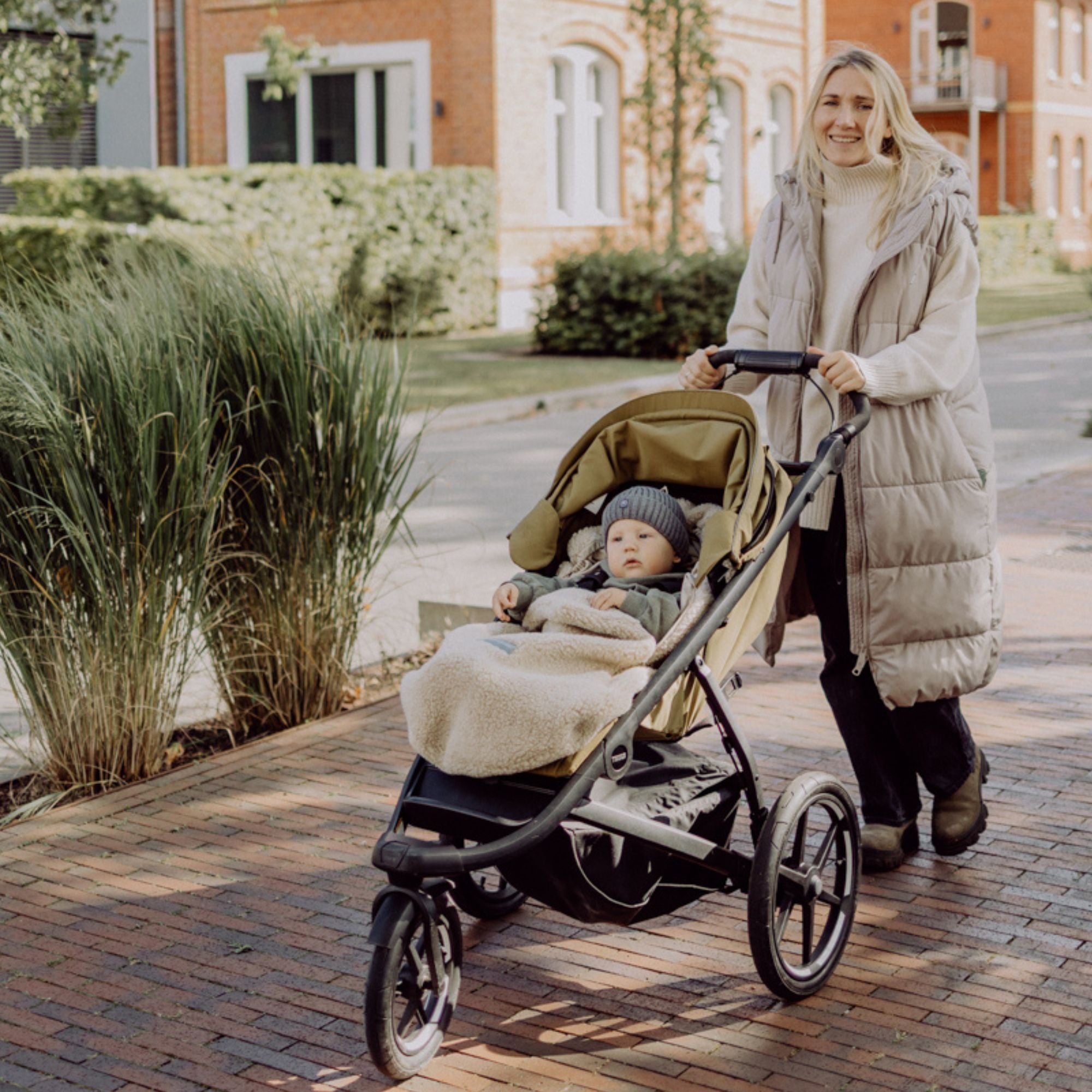 Sacco Termico Teddy in Lana Merino | Essential Beige