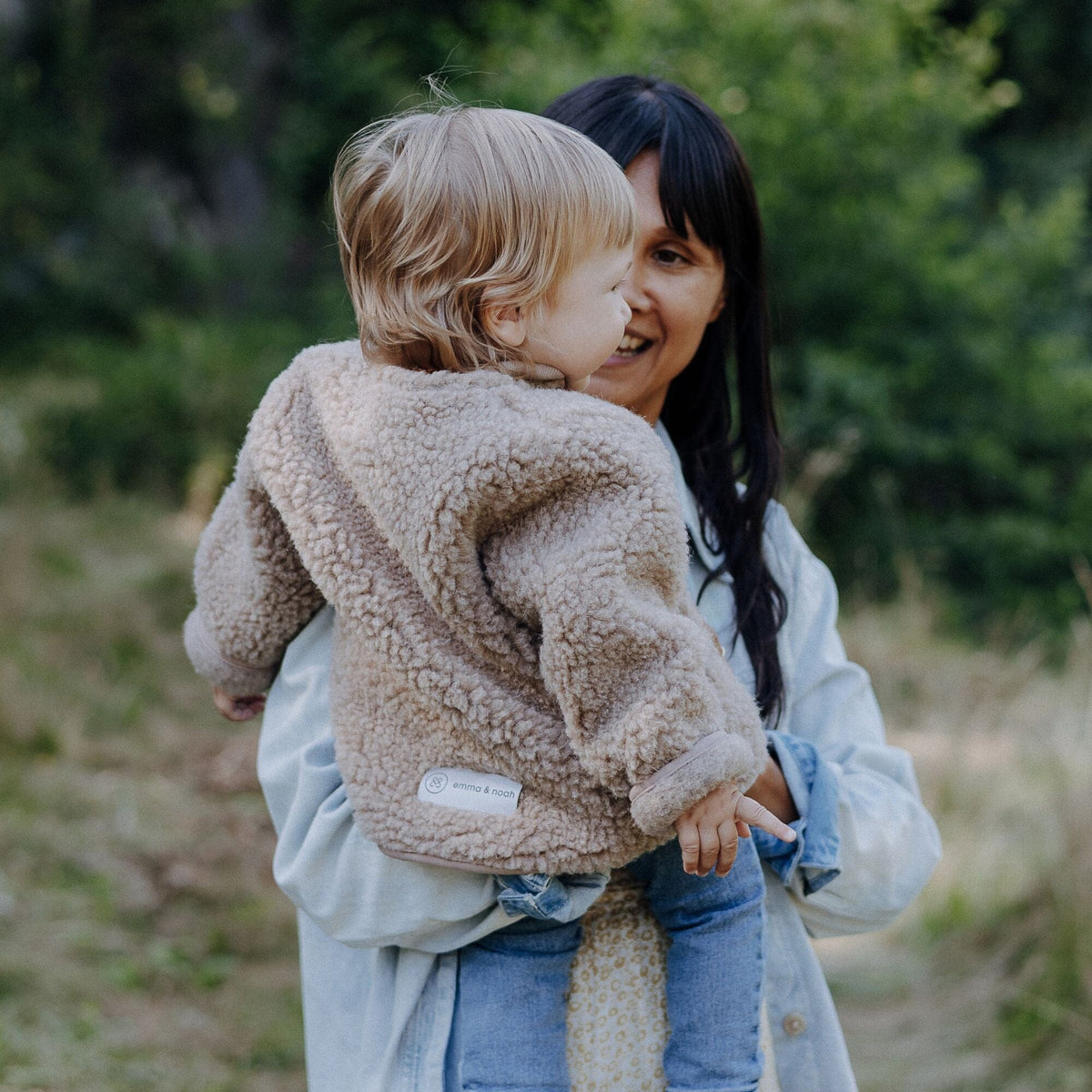 Giacchino teddy in lana merino | Essential Talpa