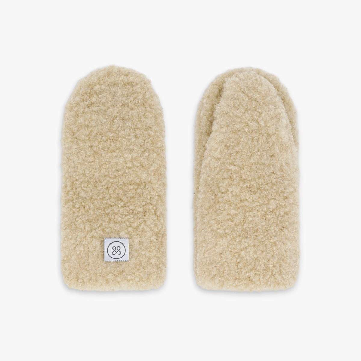 Guanti per passeggino in lana merino | Essential Beige