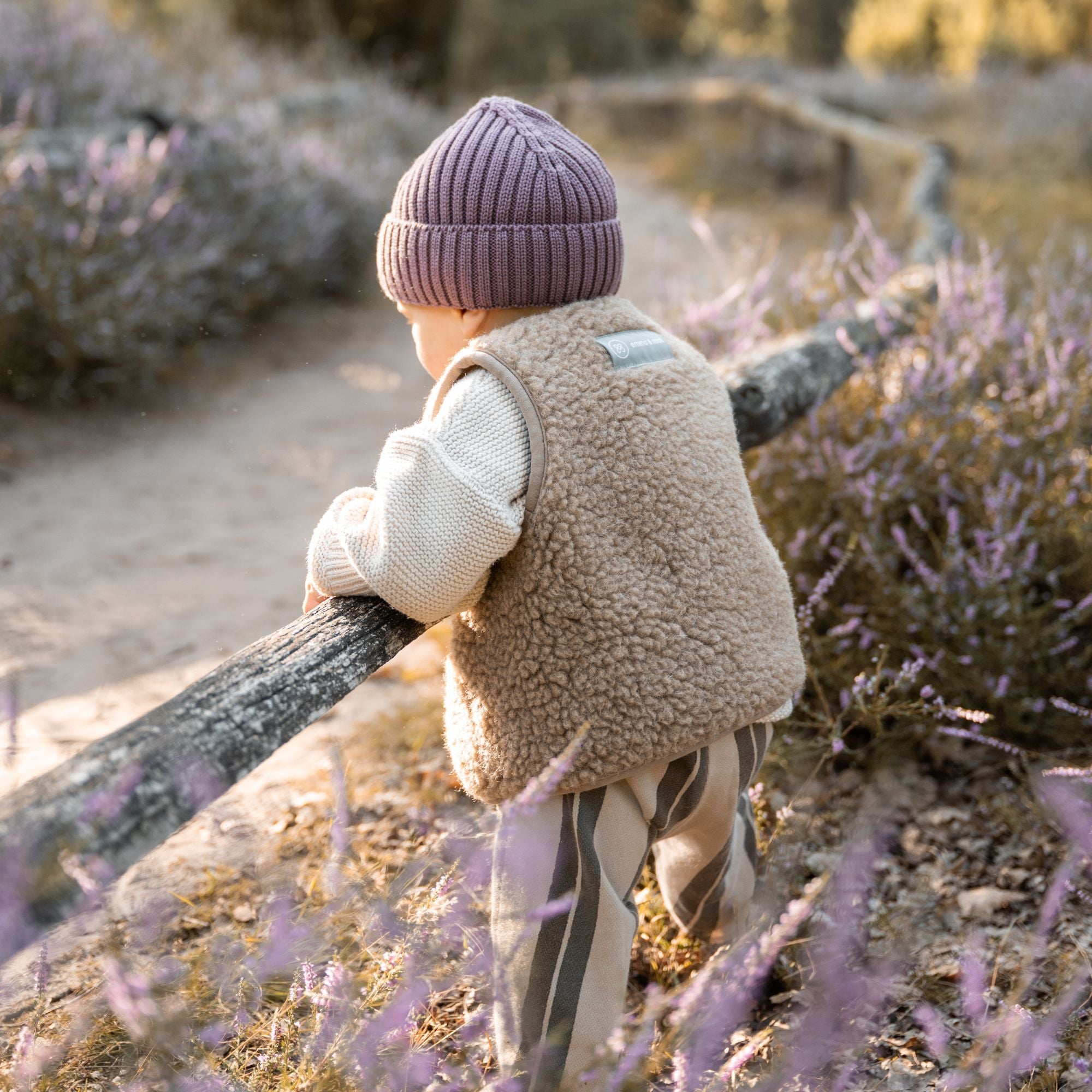 Gilet in lana merino teddy | Essential Talpa