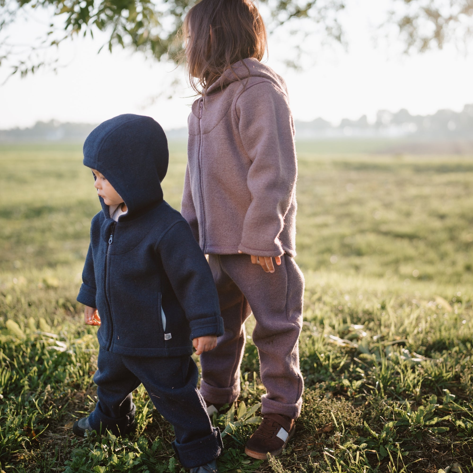 Pantaloni in lana | Essential Blu