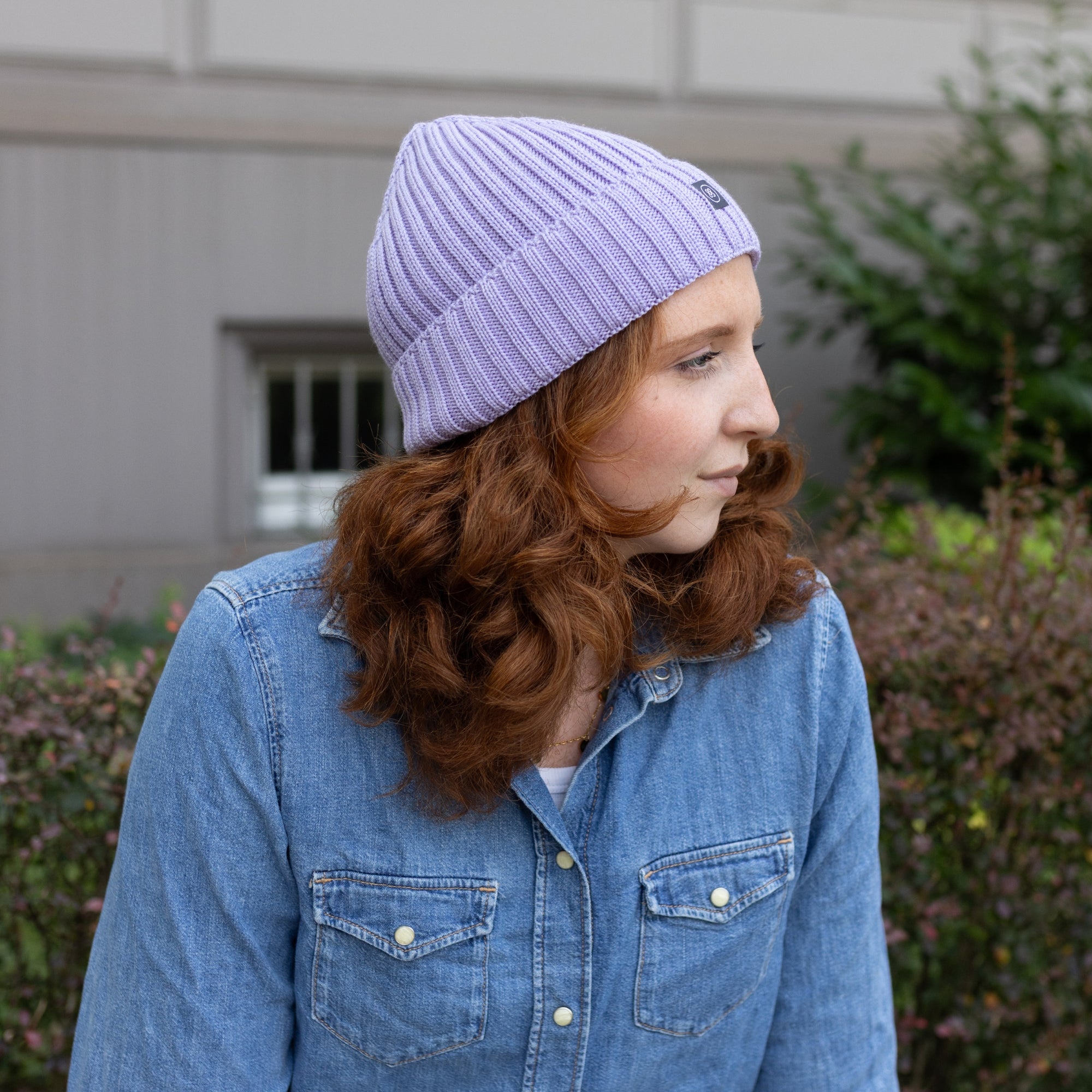 Berretto in lana merino adulti | Essential Lavanda