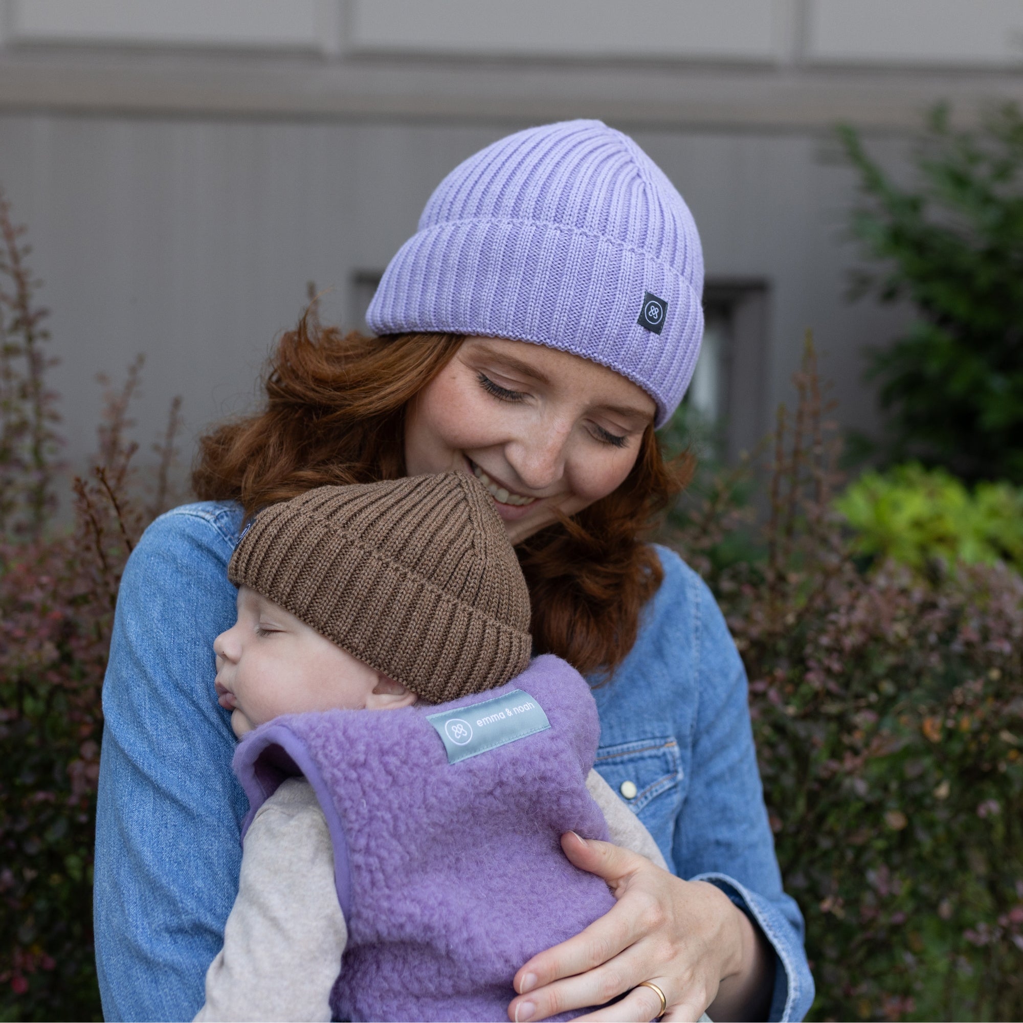 Berretto in lana merino adulti | Essential Lavanda