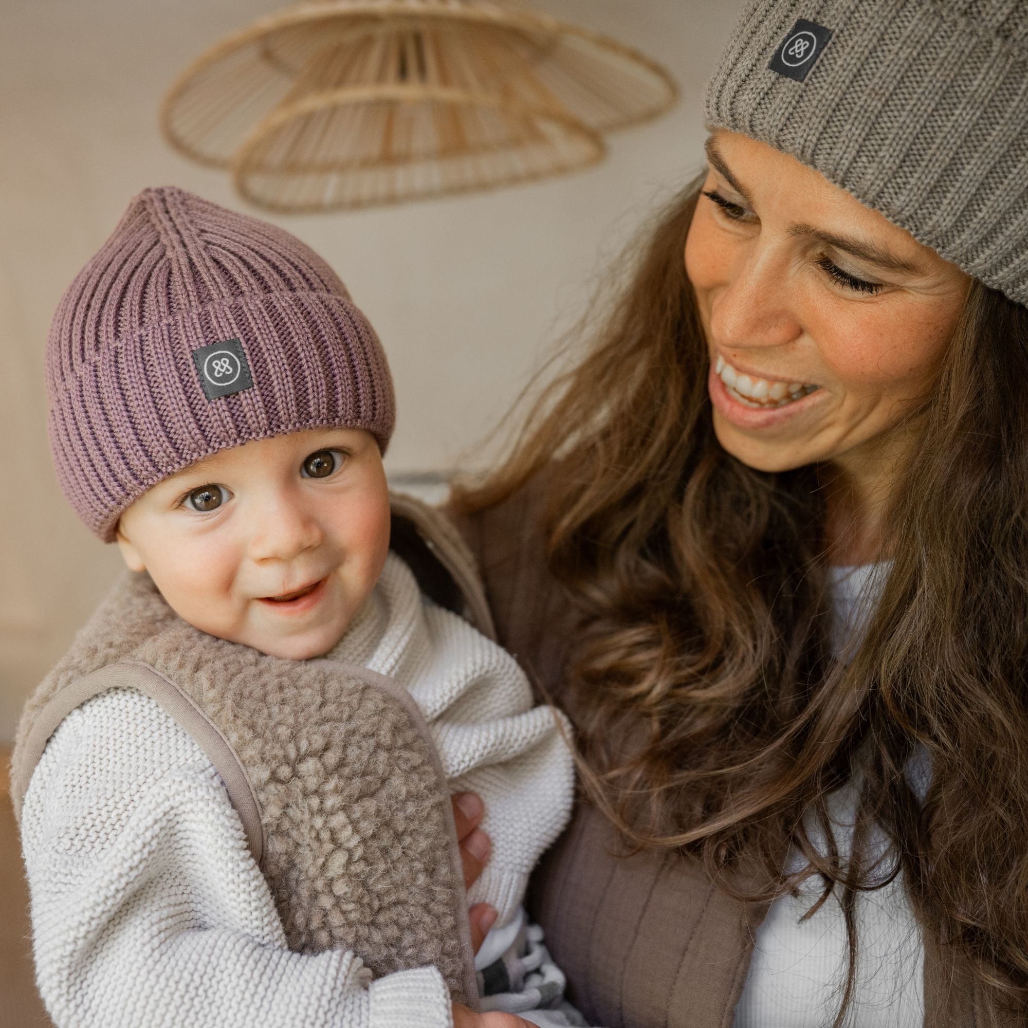 Berretto in lana merino adulti | Essential Beige