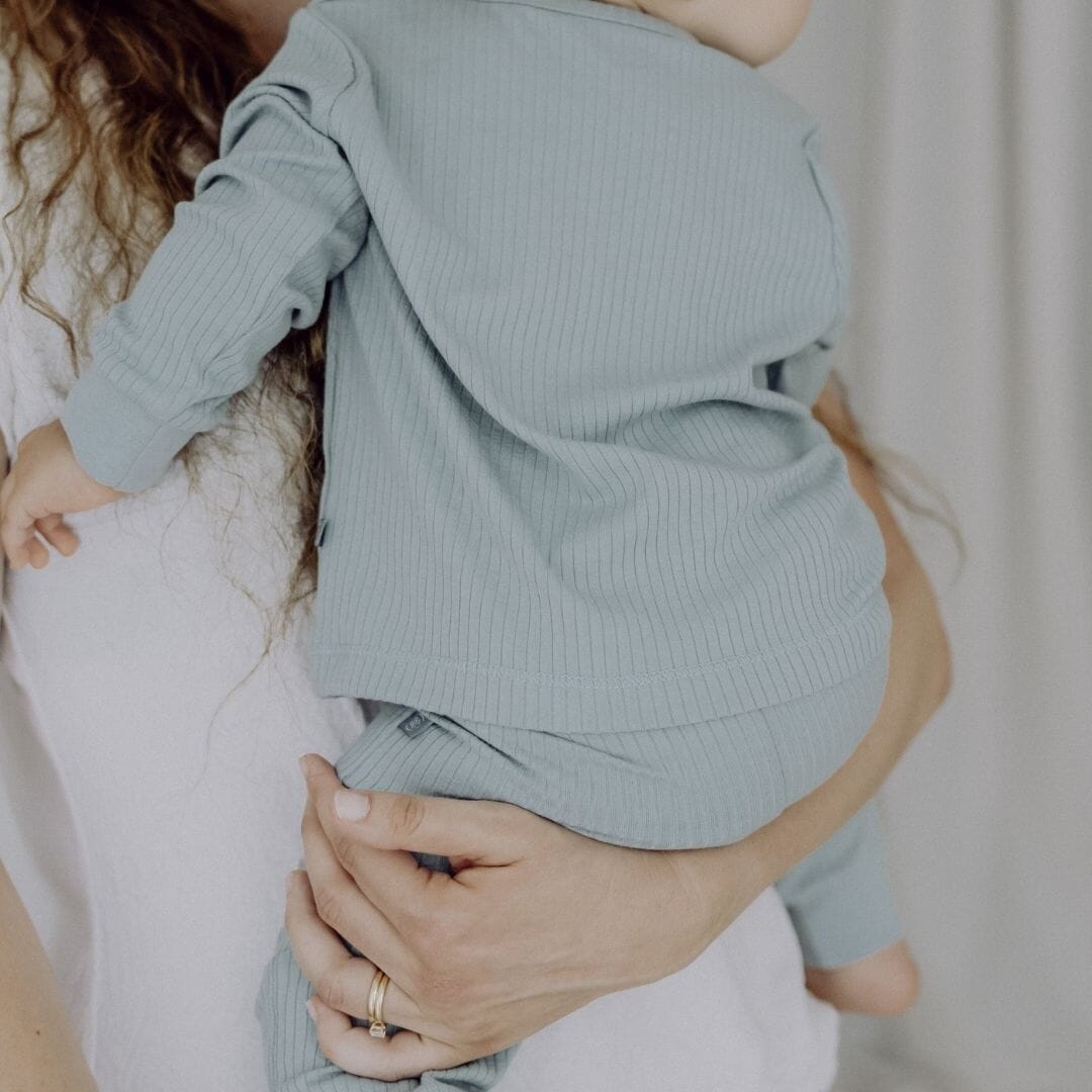 Pigiama lungo 2 pezzi | Essential Menta