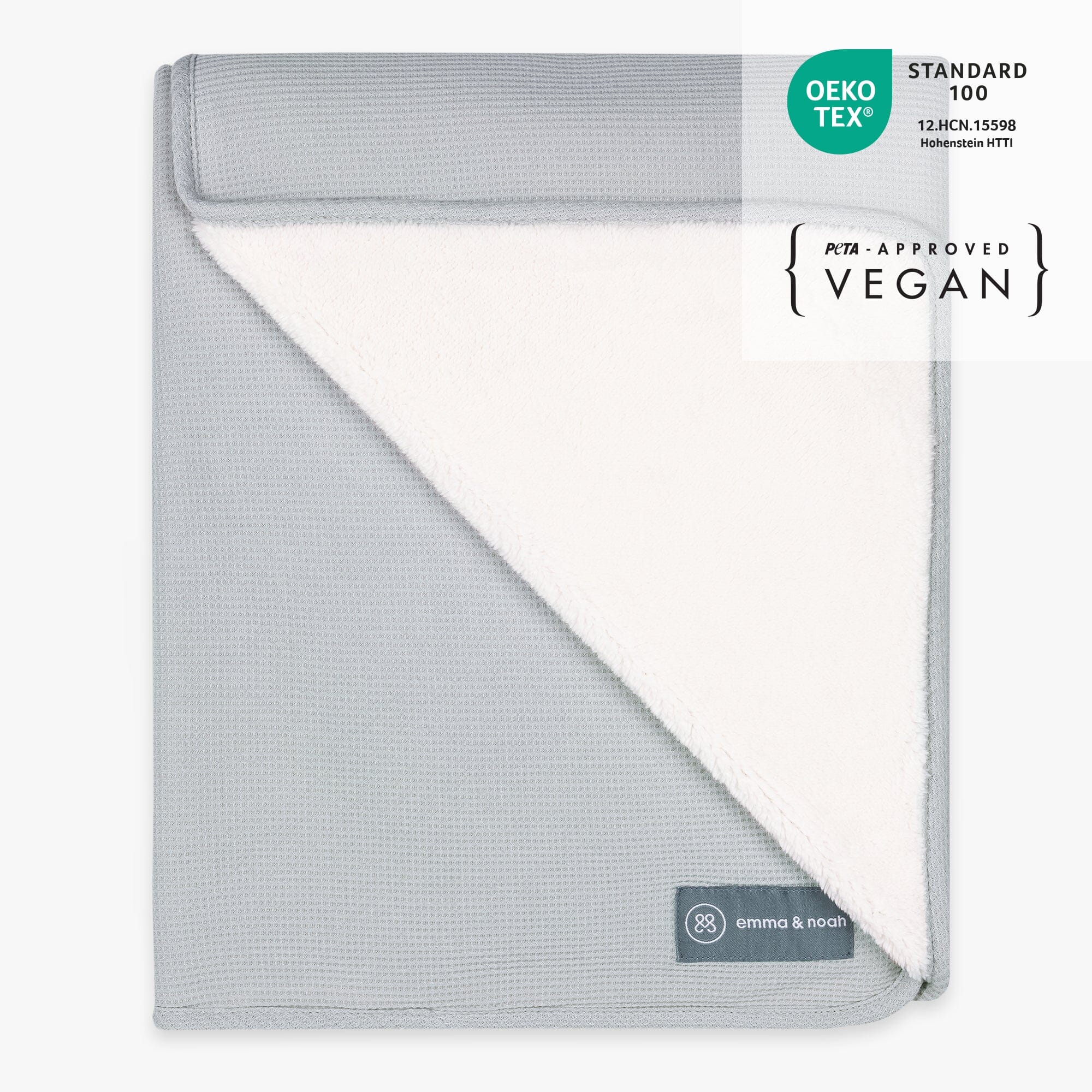 Coperta neonato | Essential Grigio