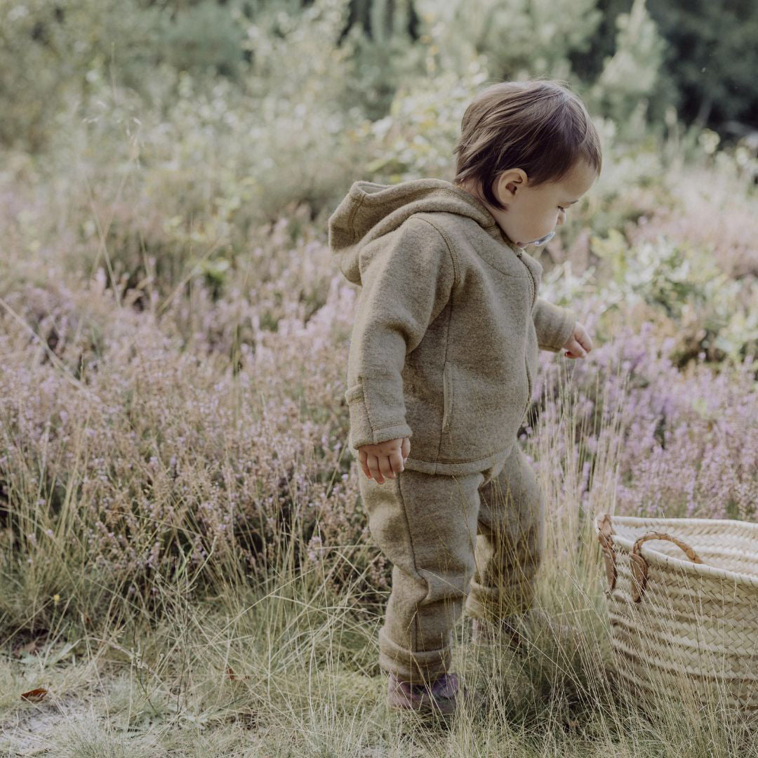 Pantaloni in lana | Essential Beige