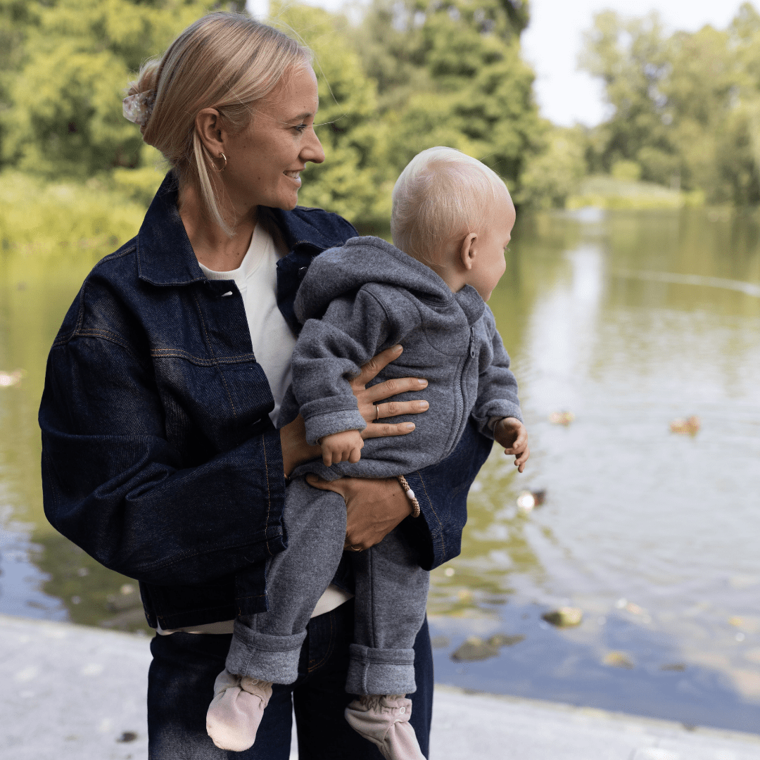 Pantaloni in lana | Essential Grigio