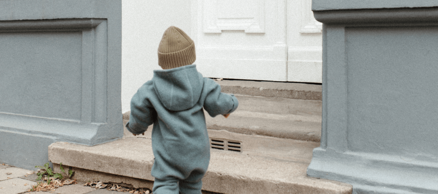 Lana cotta in abiti invernali per bambini: protezione dal freddo