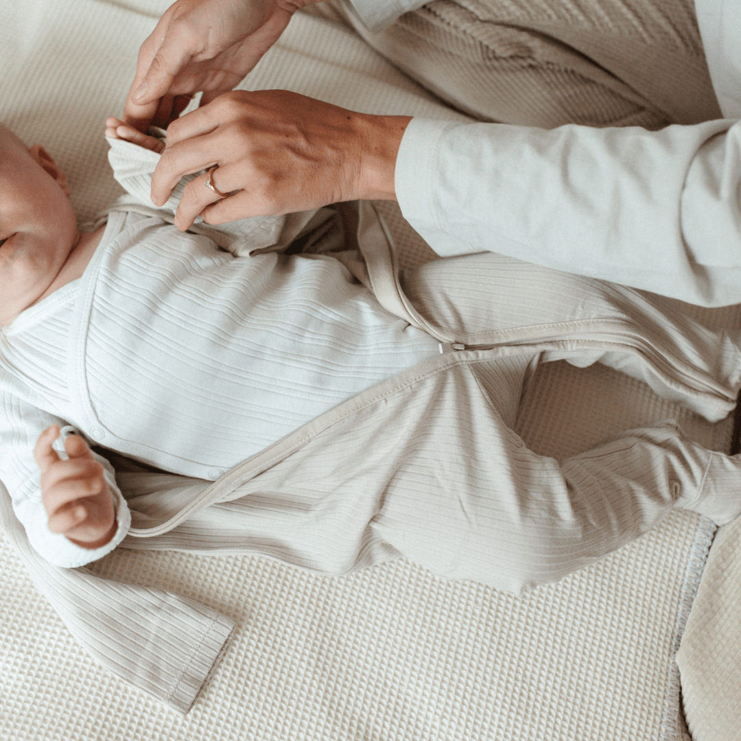 Pigiama con piedi | Essential Beige