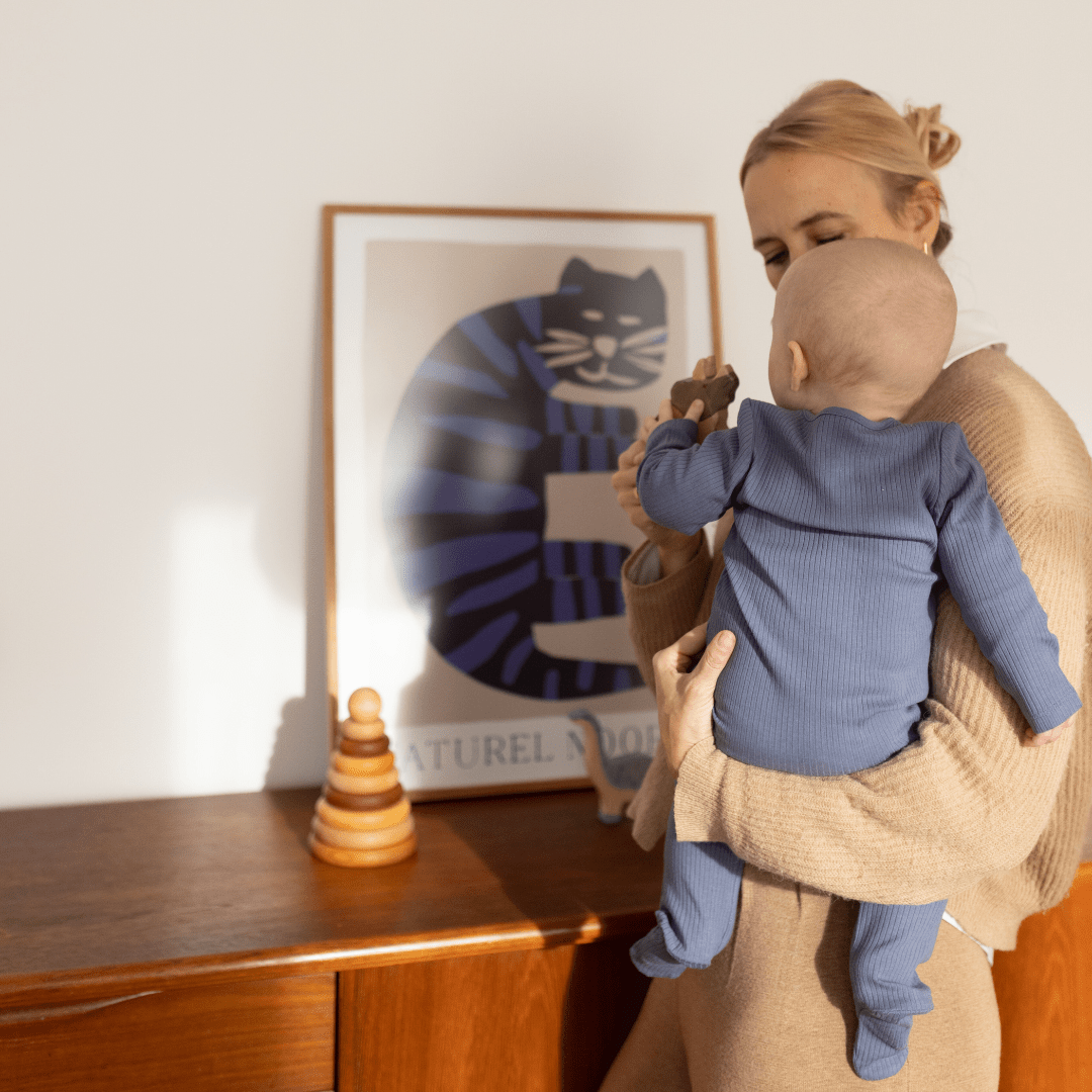 Pigiama con piedi | Essential Blu