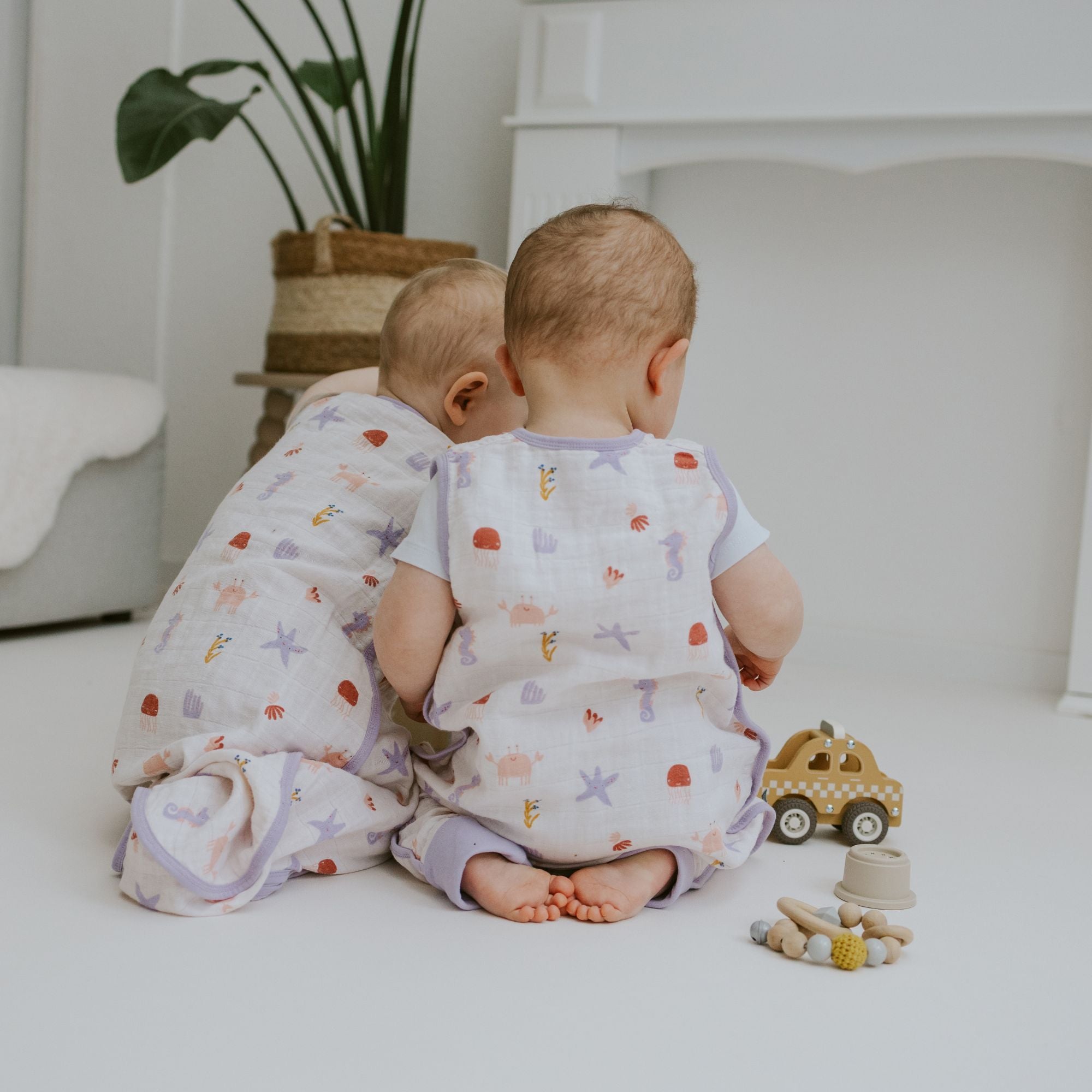 Sacco nanna in mussola con piedi 0.5 TOG | Design marino creato dalla community