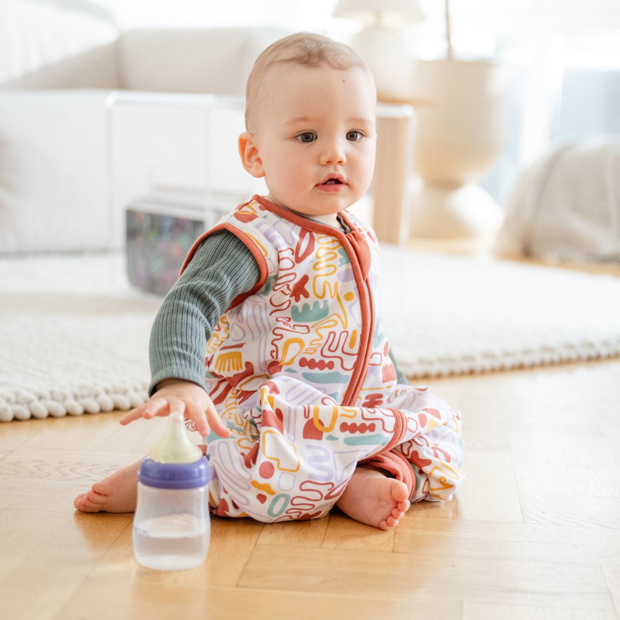 Sacco nanna con piedi 1.0 TOG | Forme Colorate