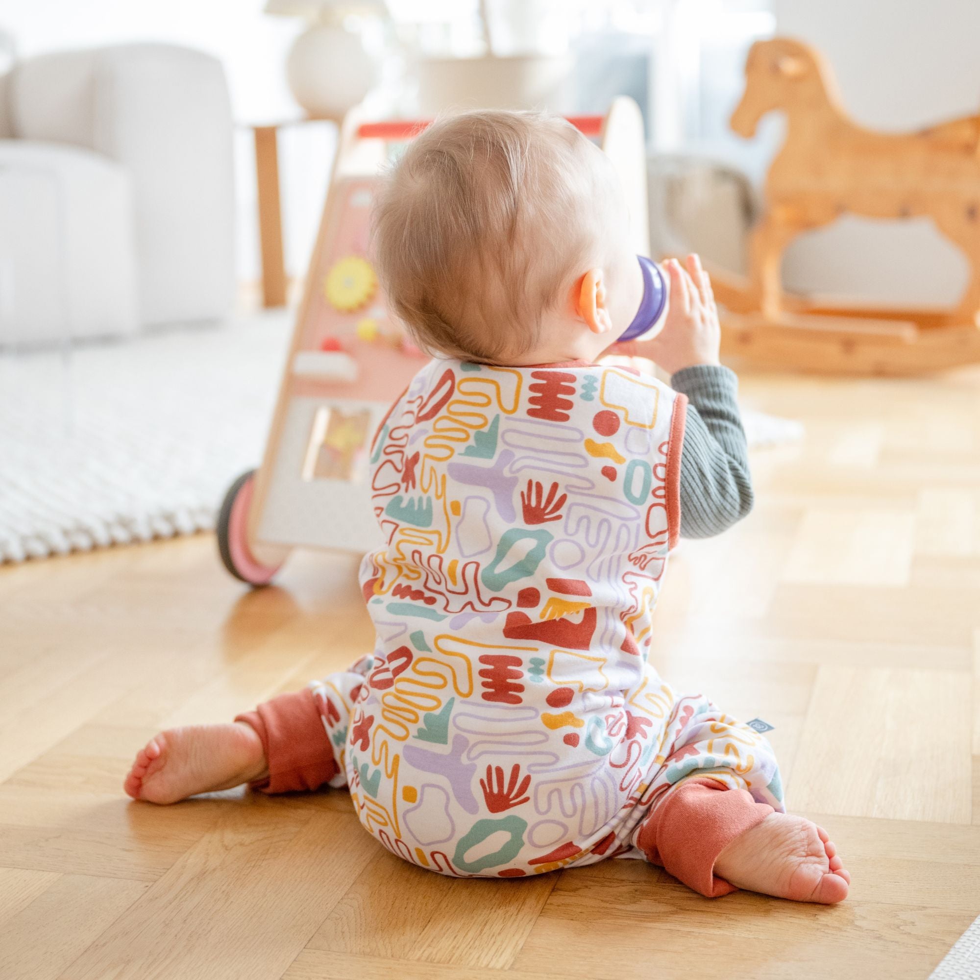 Sacco nanna con piedi 1.0 TOG | Forme Colorate