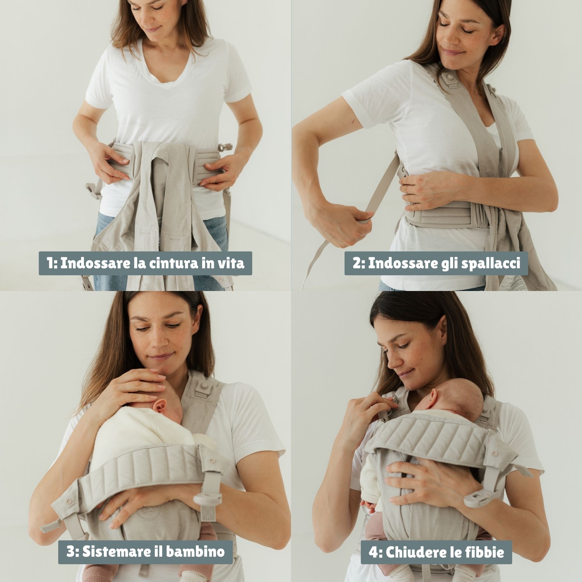 Marsupio Premium | Essential Beige