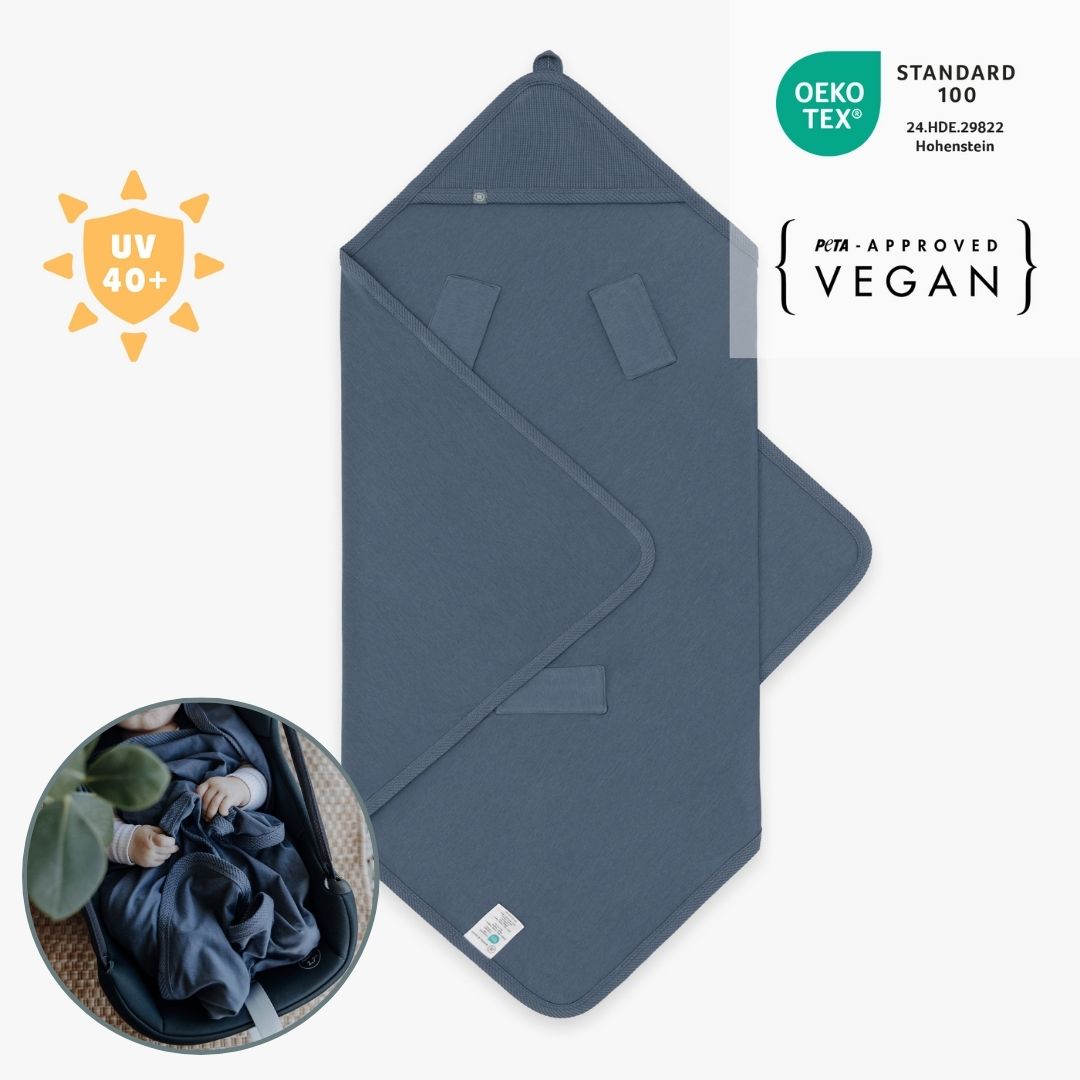 Coperta avvolgente con protezione UV | Essential Blu