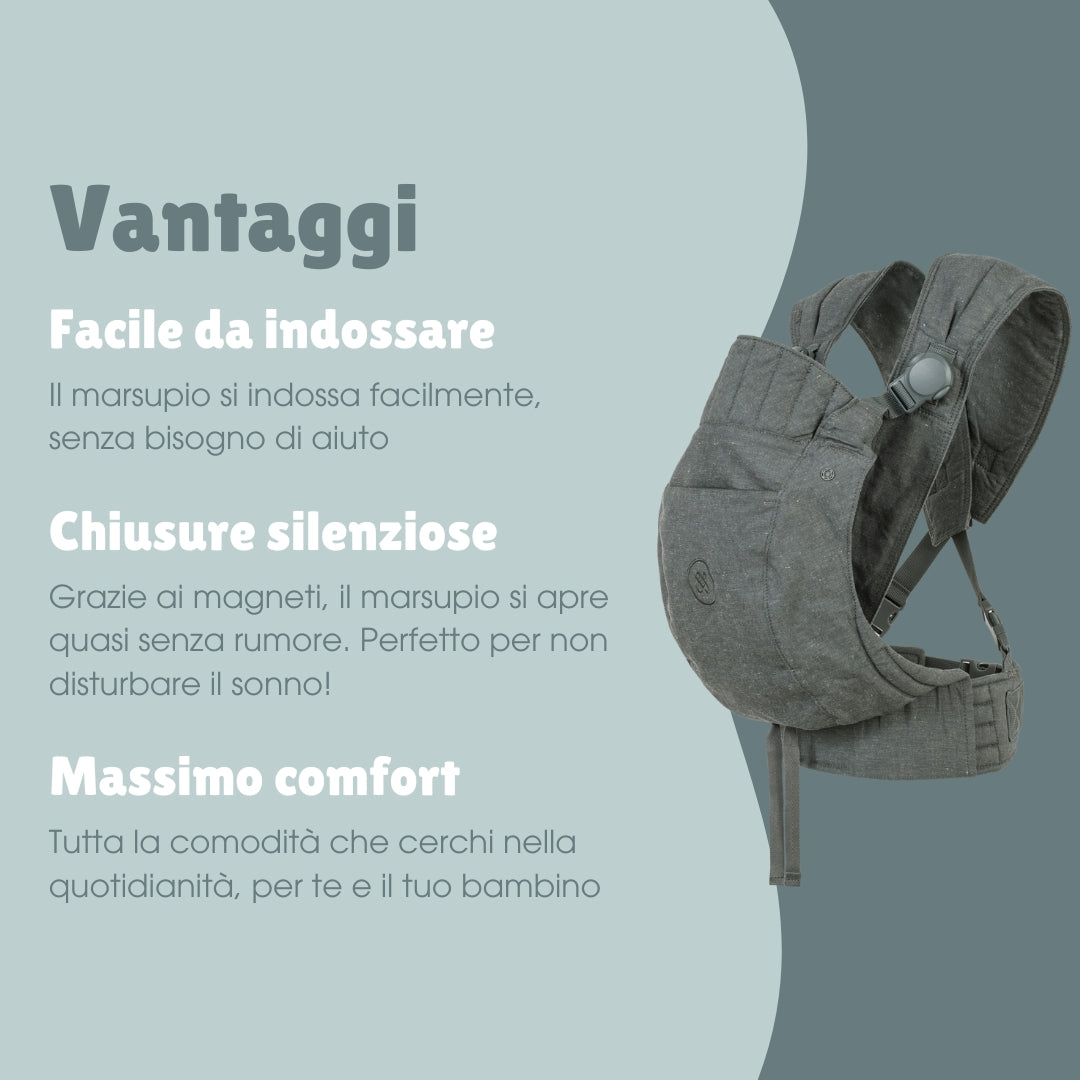 Marsupio Premium | Essential Grigio