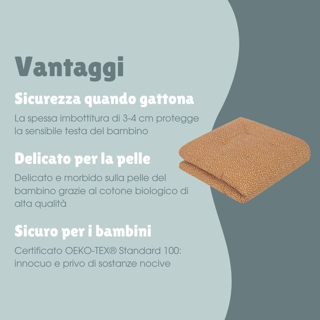 Tappeto da gioco | Floreale Caramello