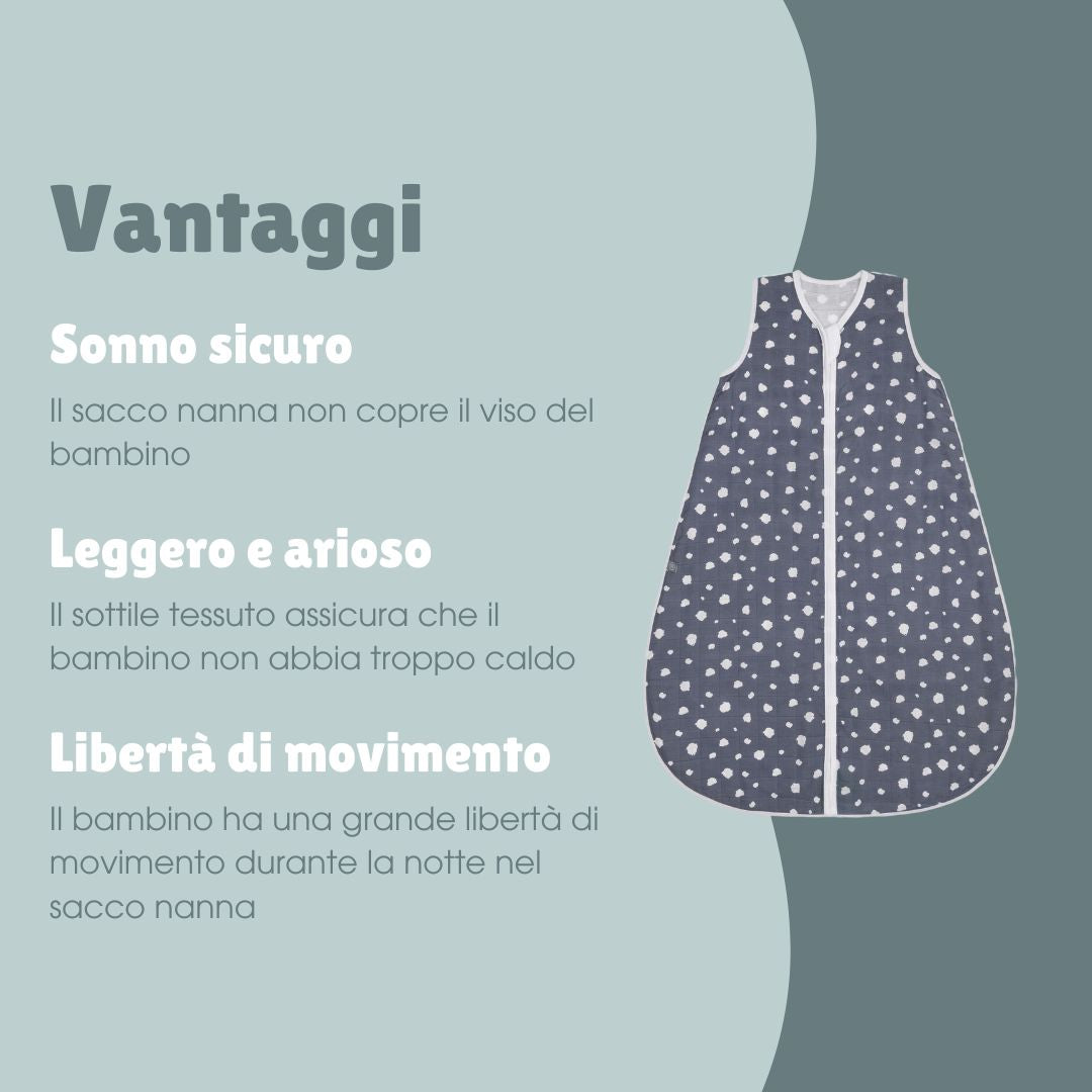 Sacco A Pelo Gradi Emma Noah Sacco Nanna Estivo, 0,5 TOG