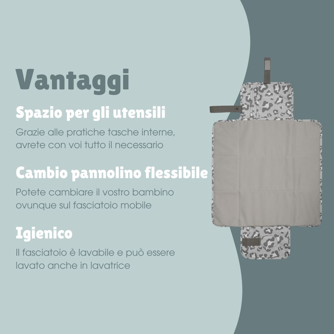 Fasciatoio | Leopardo Grigio