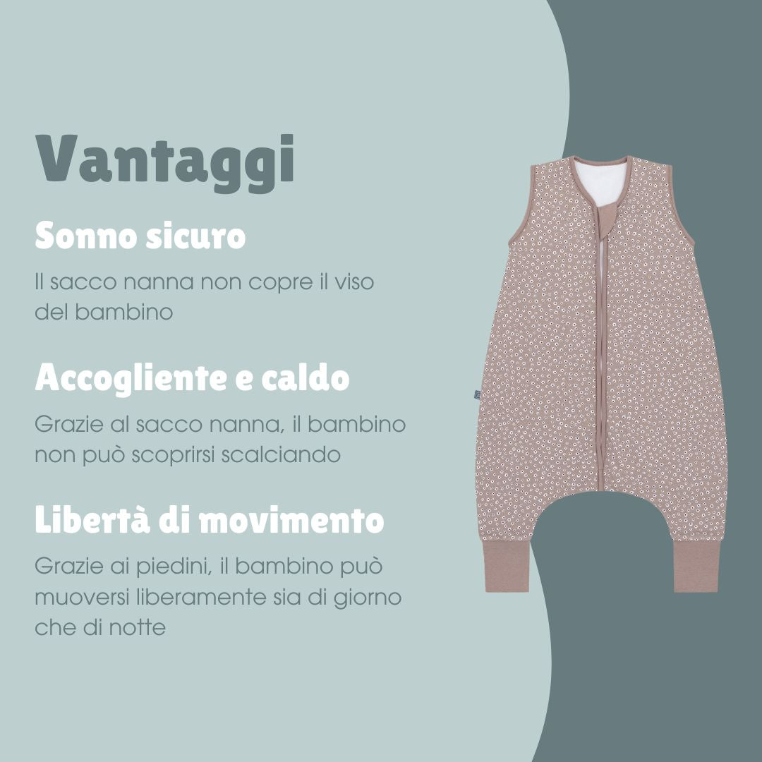 Sacco nanna con piedi 1.0 TOG | Floreale Berry